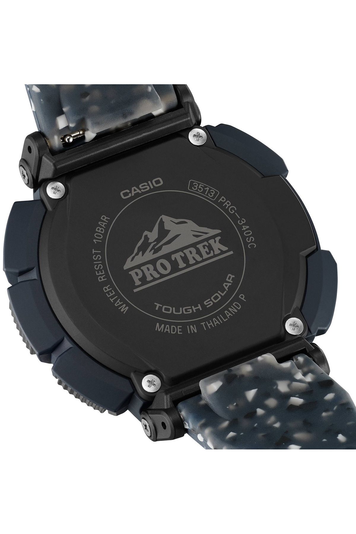 Casio-Protrek Prg-340sc-2dr Men's Wristwatch - Stylish and Functional Design 4