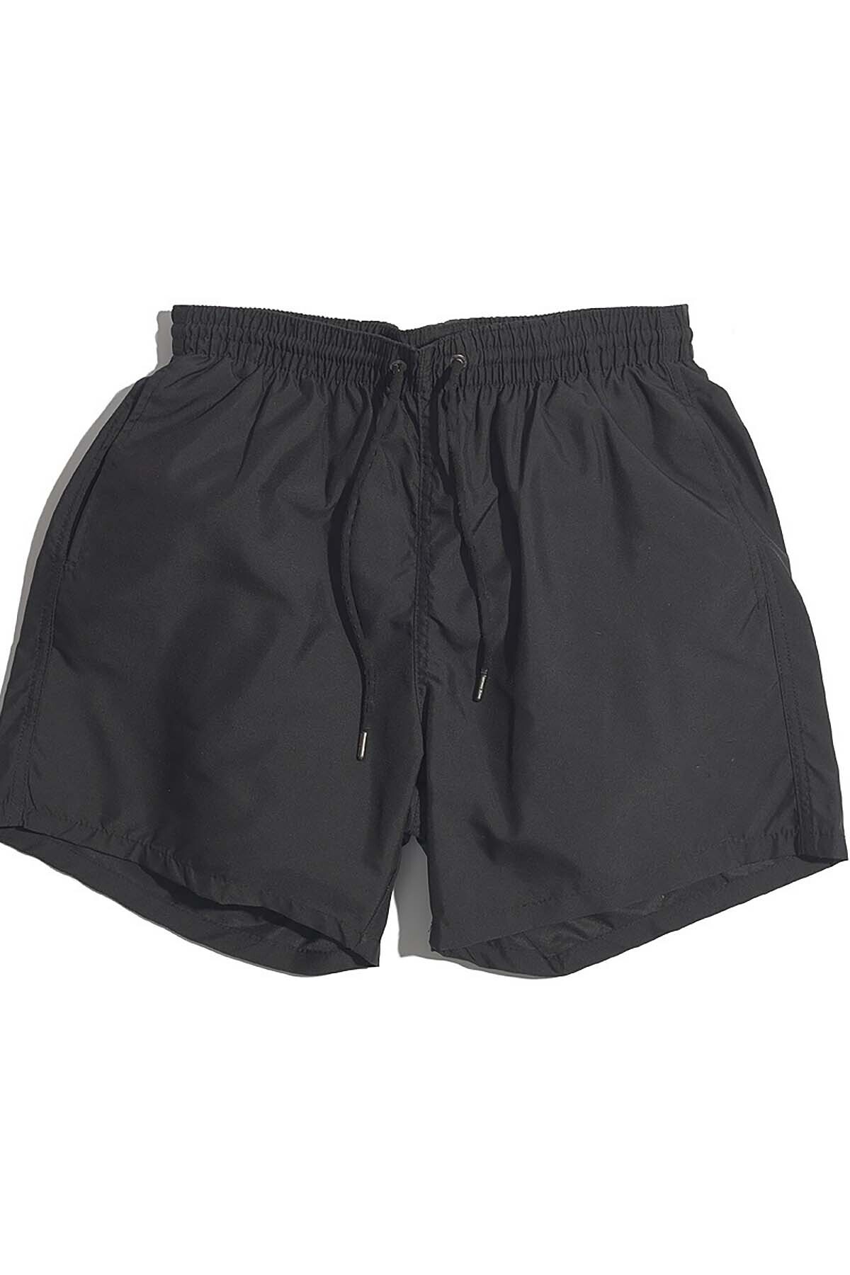 Angelsin-Basic-Badeanzug für Herren in Standardgröße mit Taschen, Badeshorts 3