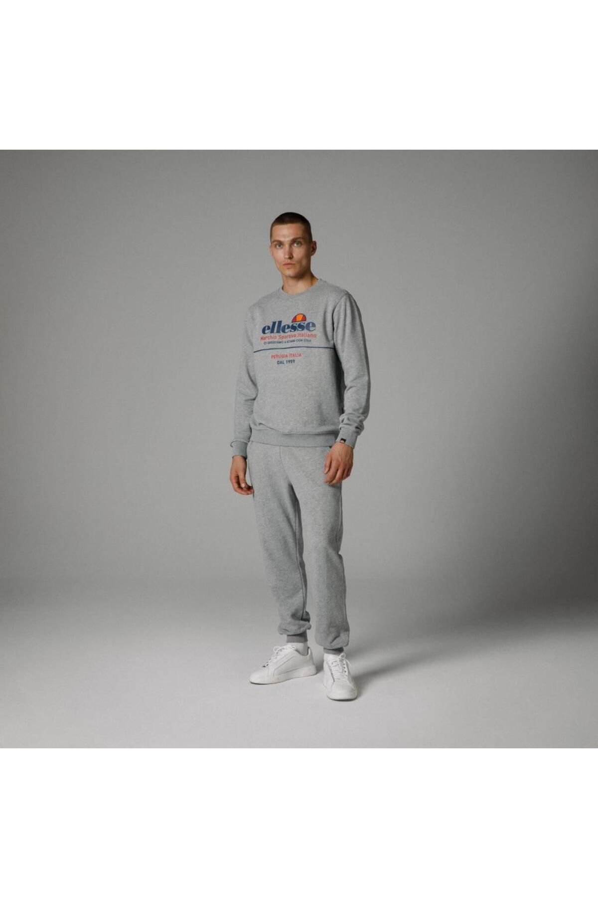 Ellesse-Men's Sweatshirt - Em273-Gr Model 4