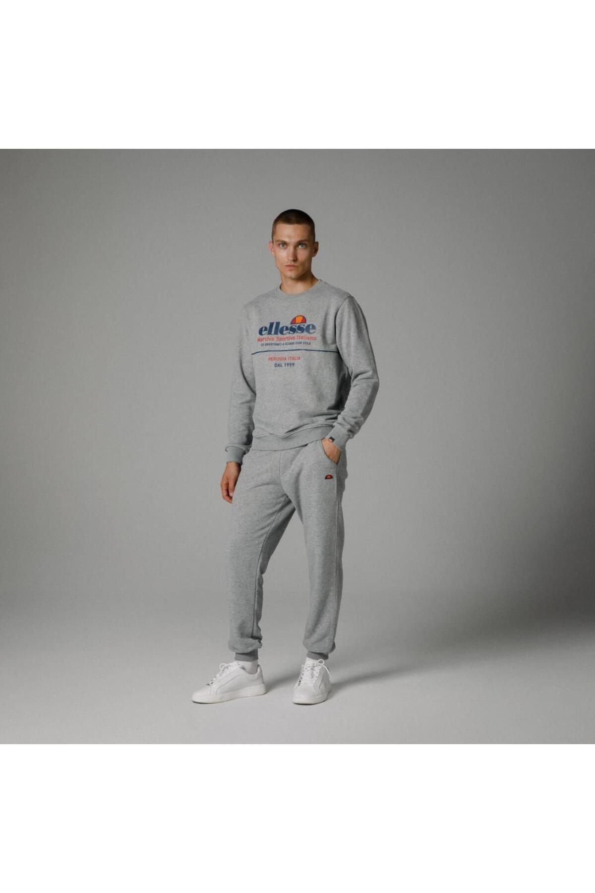 Ellesse-Men's Sweatshirt - Em273-Gr Model 3