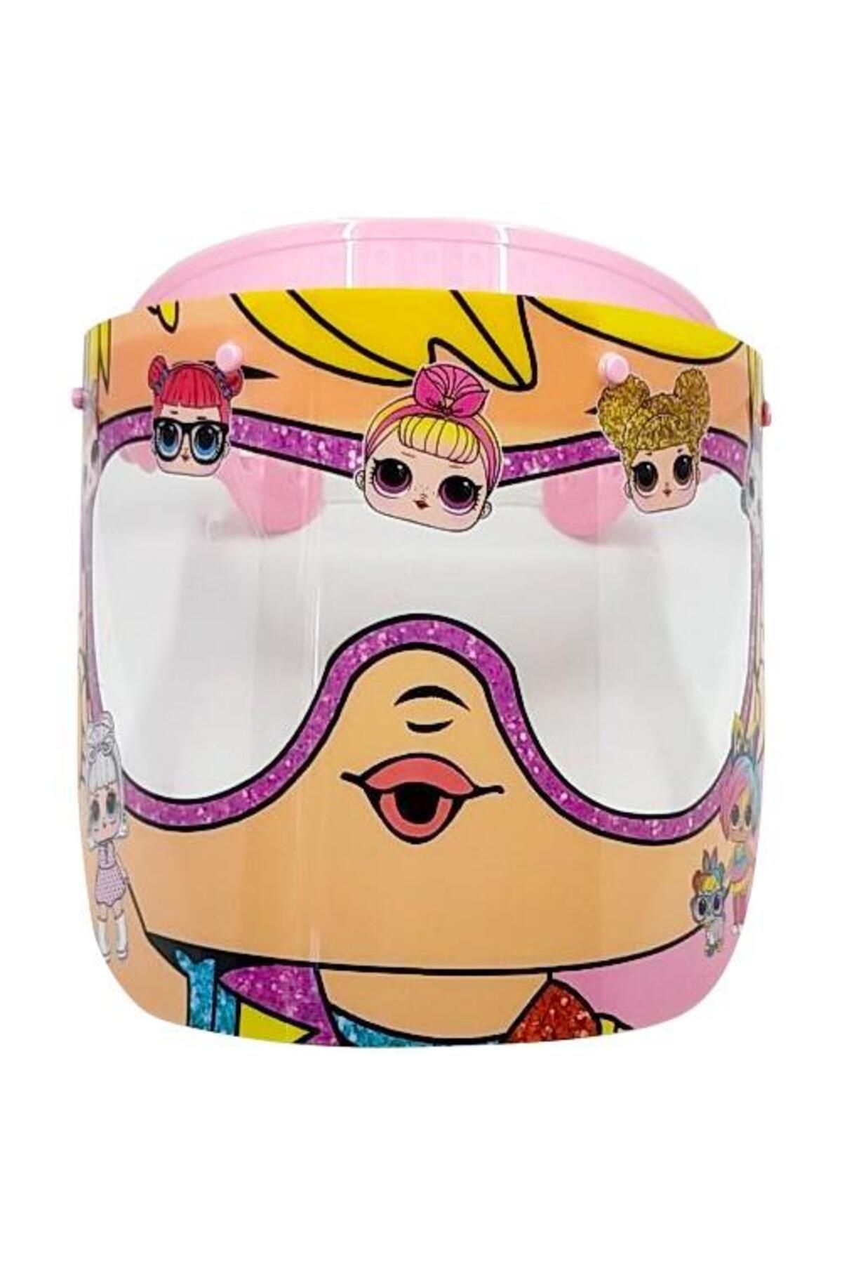 jetfast-Lol Doll Girl's Face Protector Visor Protection with Movable Head 1