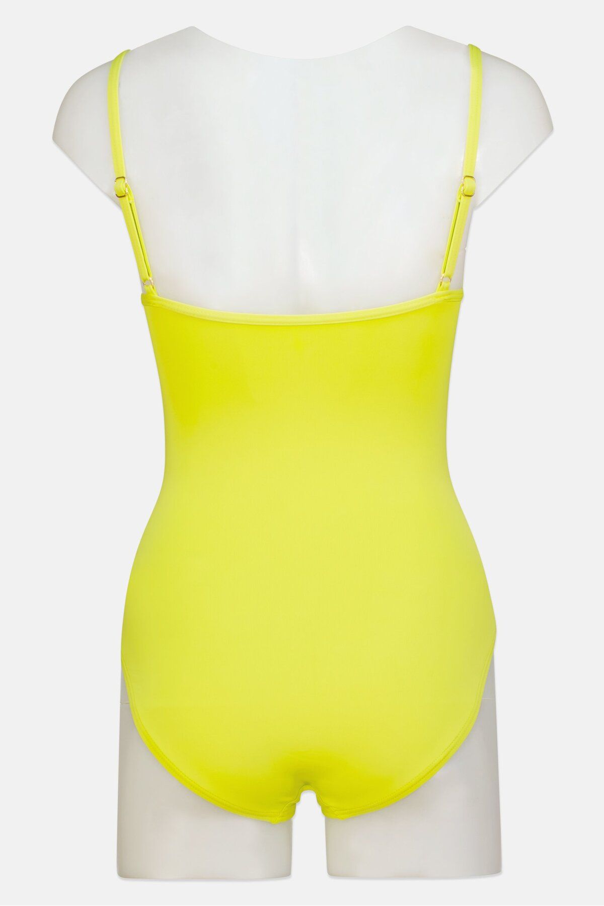 Vince Camuto-Women Swimwear Plain One Piece, Lime 2