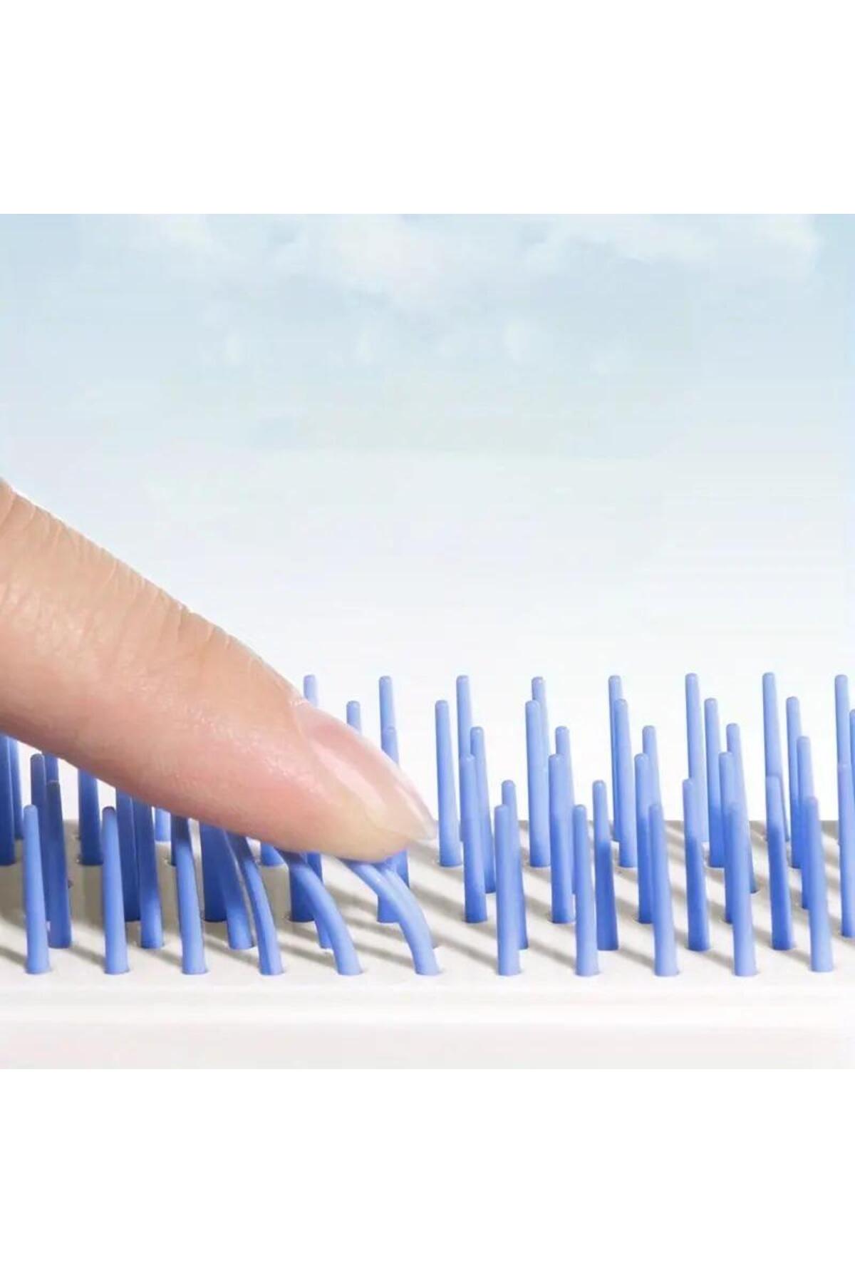 jetfast 1 Adet Kolay Temizlenen Saç Fırçası Anti-Statik Kendi