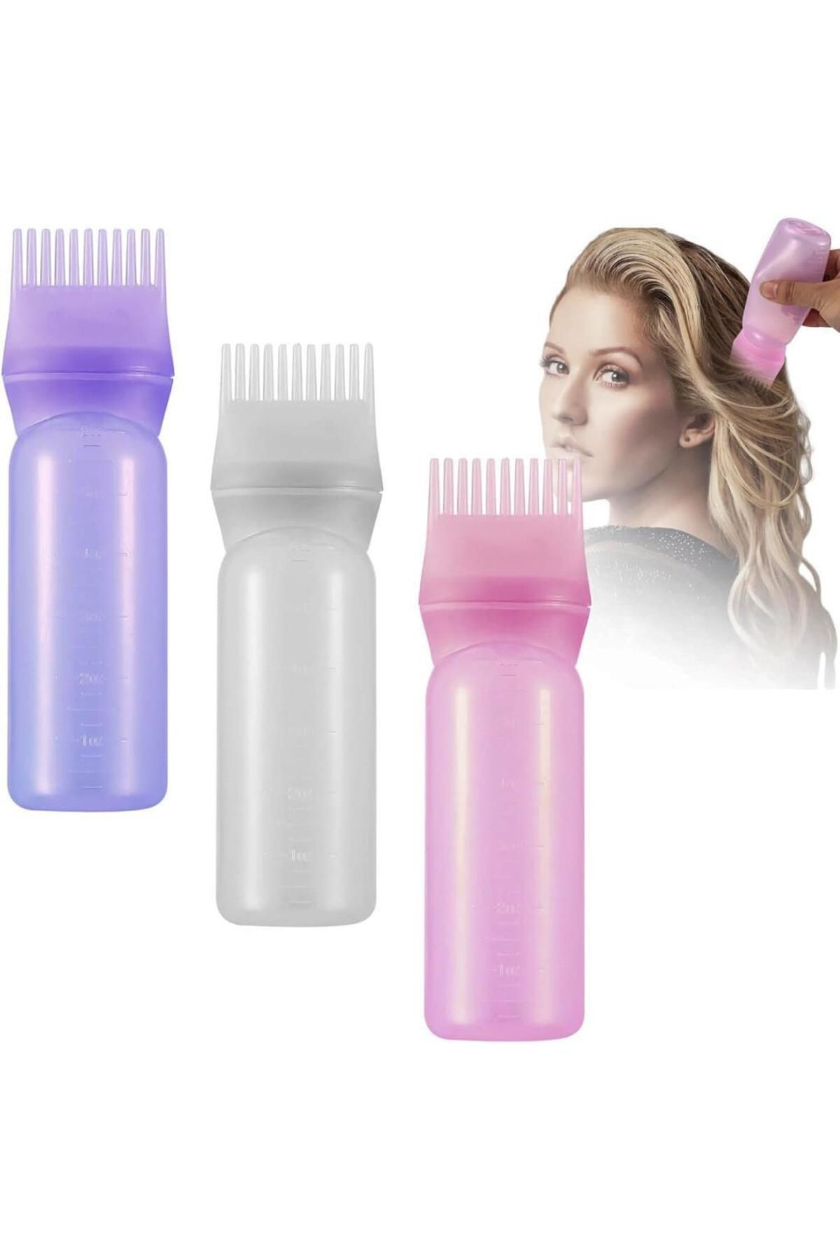 jetfast-2 Comb Hair Coloring Bottles Easy Practical Hair Bottoms Care Oil Application Apparatus 1