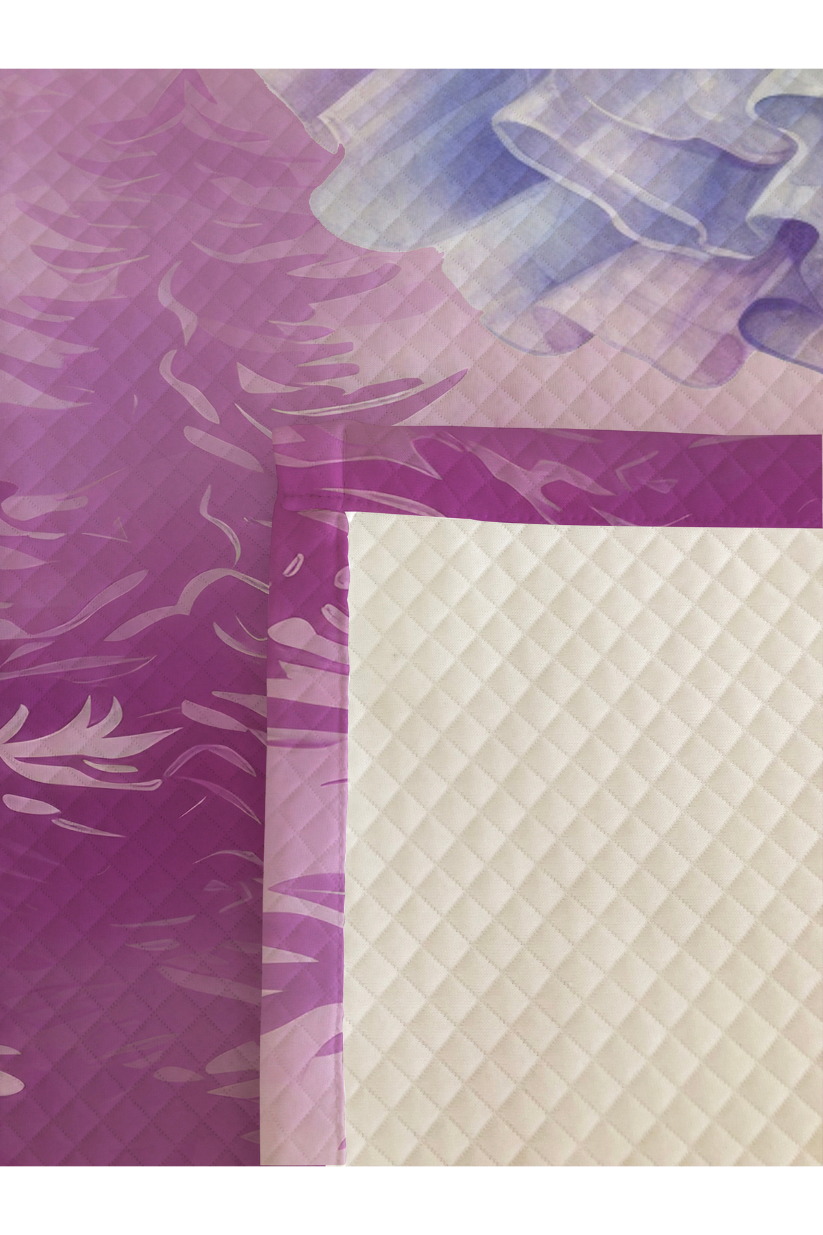 Evmila Prenses Desen  Bebek Ve Çocuk Baskılı Tek Kişilik Pike Takımı 160x230 fotoğrafı 2 (önizleme)