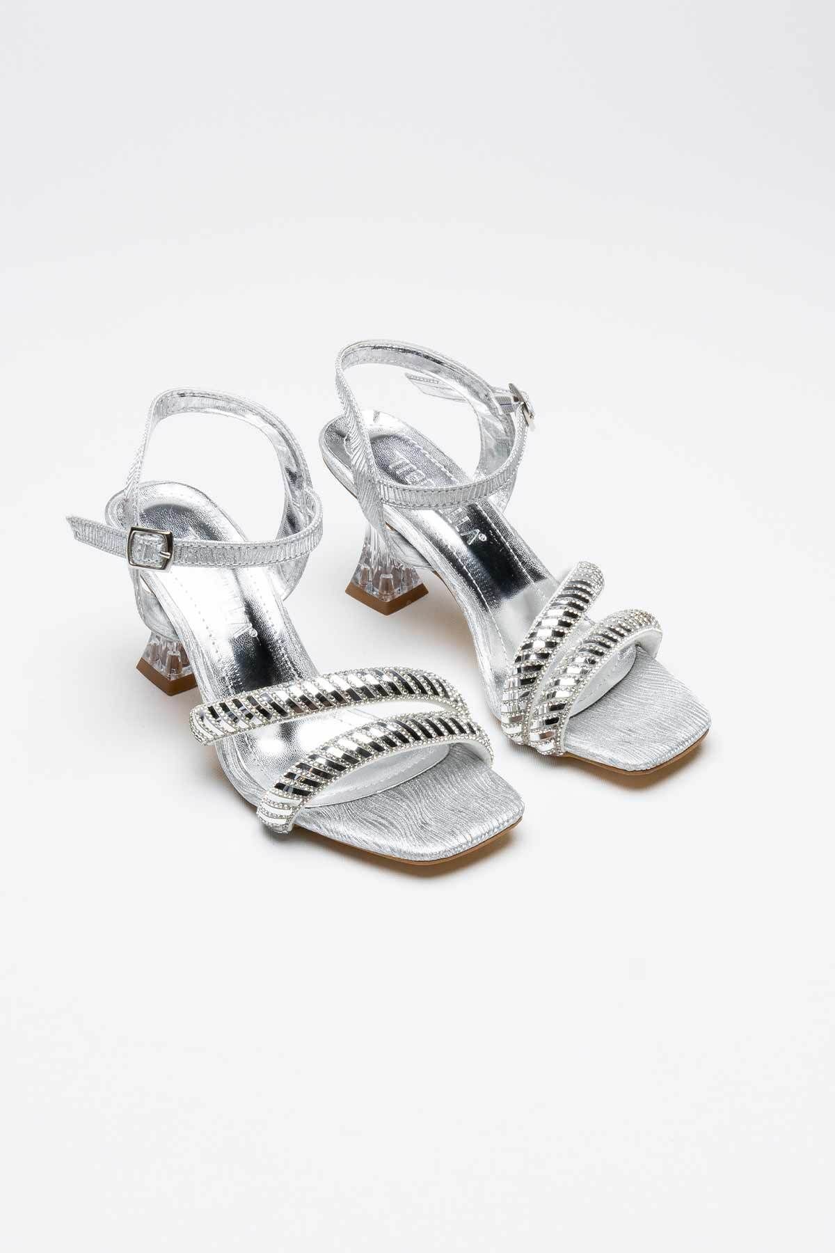 Serenity-Sandals - Gray - Stiletto Heels 3