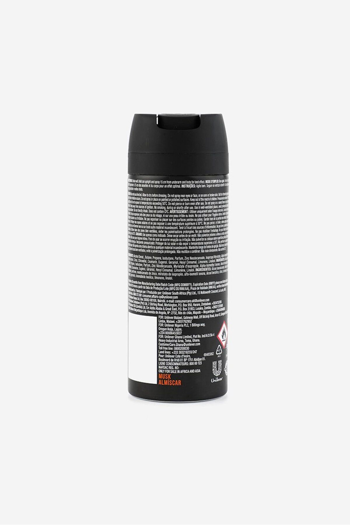 Axe-Musk Deodorant Body Spray 150 ml, Patchouli 2