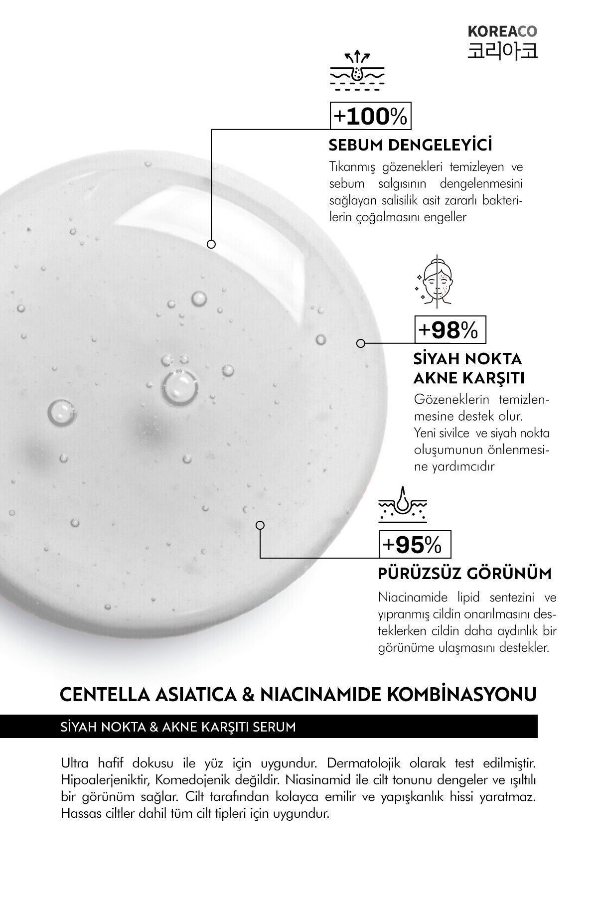 Koreaco Anti-Blackheads Acne Ampoule Siyah Nokta ve Akne Ampulü — ZnNKOREACO&SA — تصویر 2 از 6