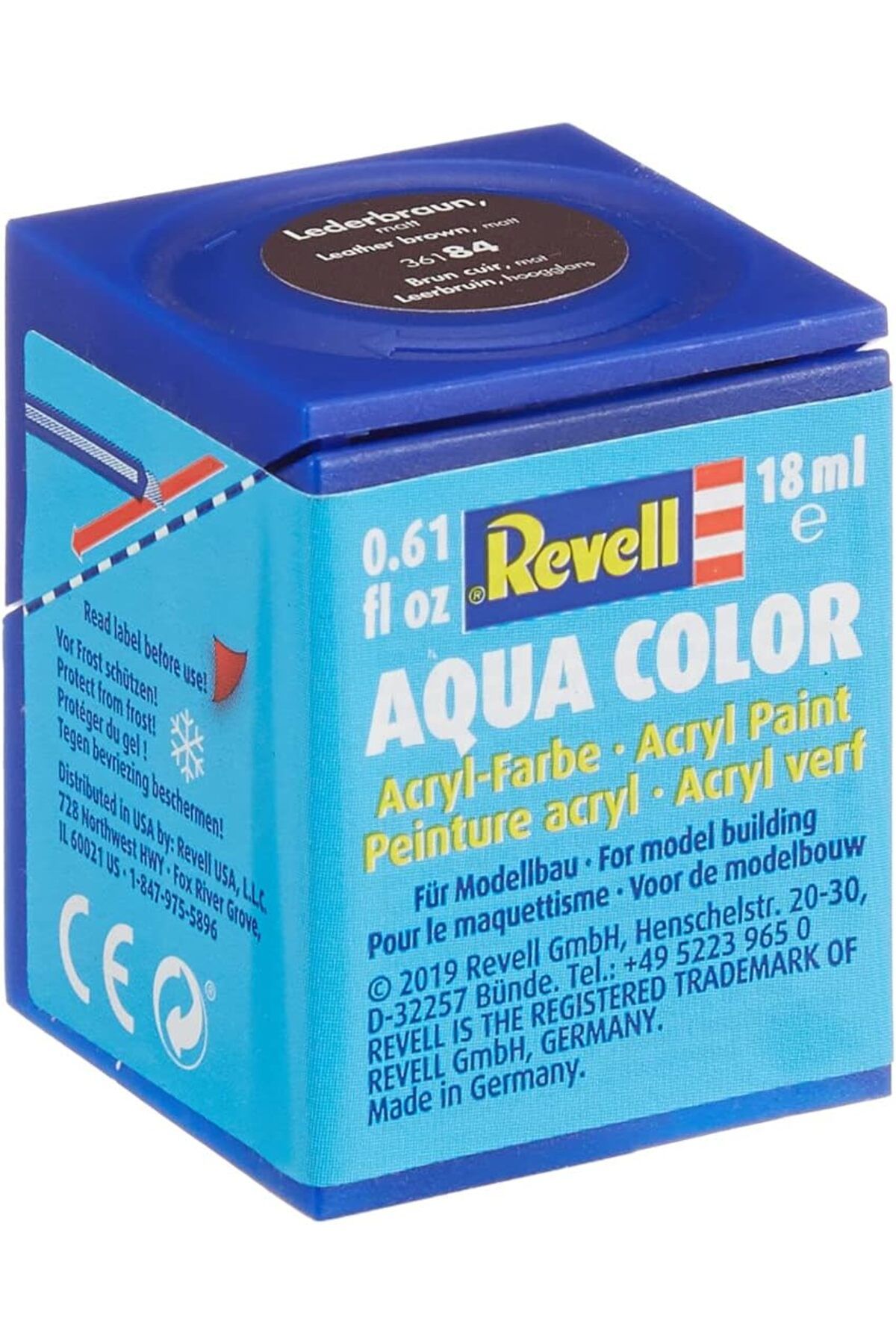 STOREMAX - Su Bazlı Maket Boyası Deri Kahverengi Mat 18 Ml (36184)