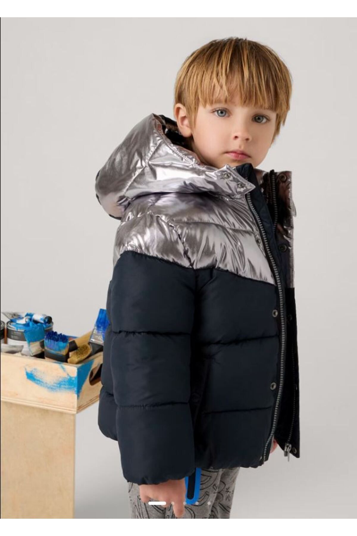 MAYORAL-Boy's Warm Lined Coat 4464 1