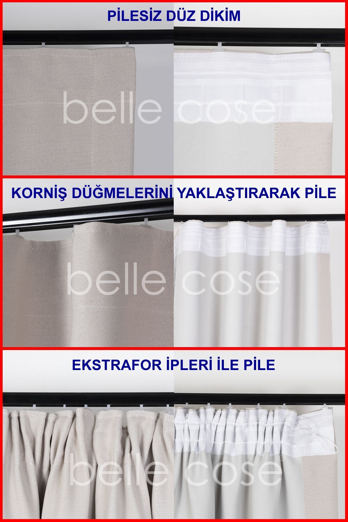 Belle Cose Keten Görünümlü Blackout Karartma Termal Hardal Fon Perde Tek Kanat fotoğrafı 7 (önizleme)
