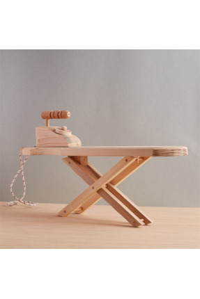 ToyToy Ahşap Ütü ve Ütü Masası Seti