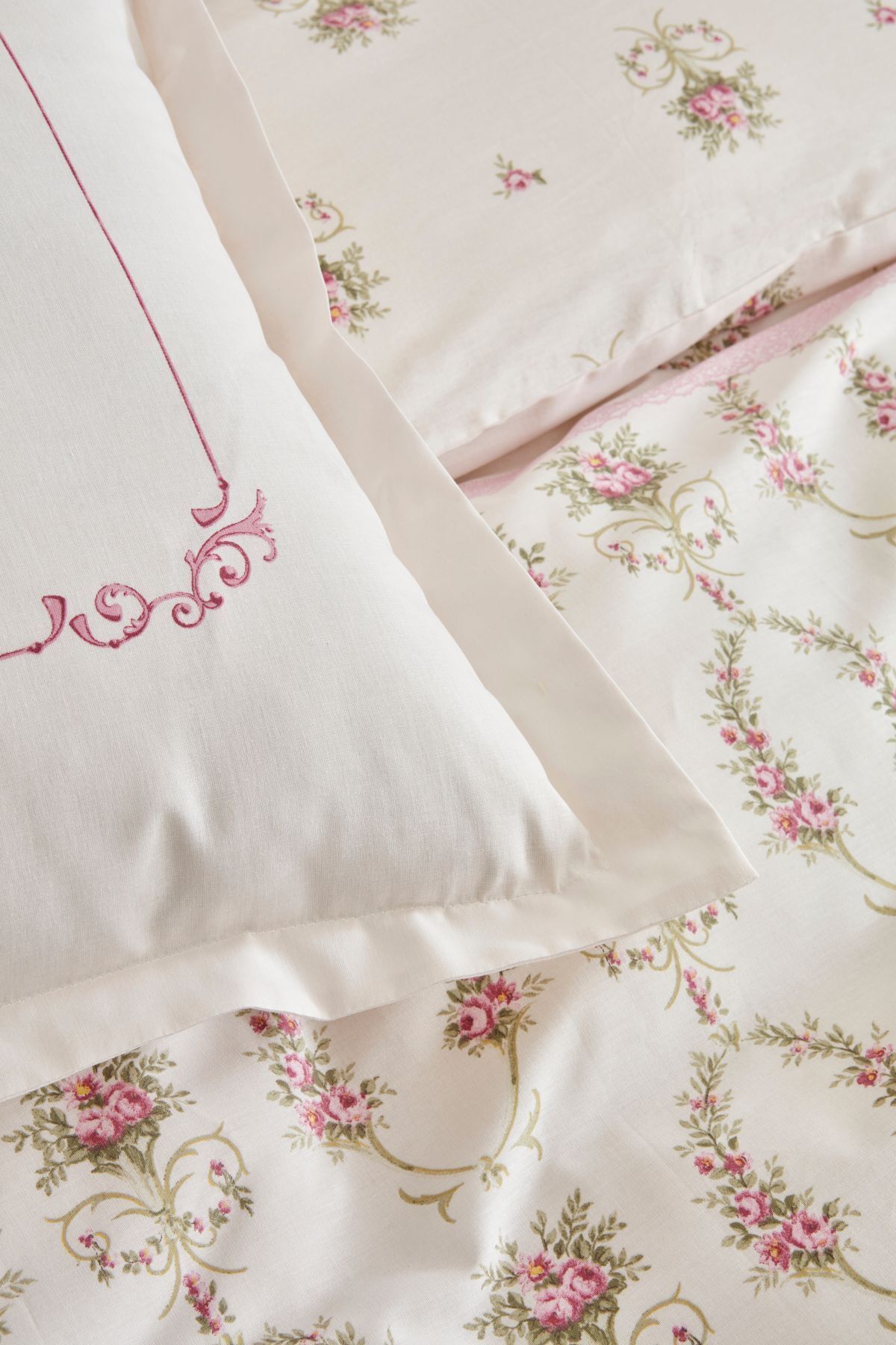 Karaca Home Alfia Pudra %100 Pamuk Çift Kişilik Nevresim Takımı fotoğrafı 4 (önizleme)