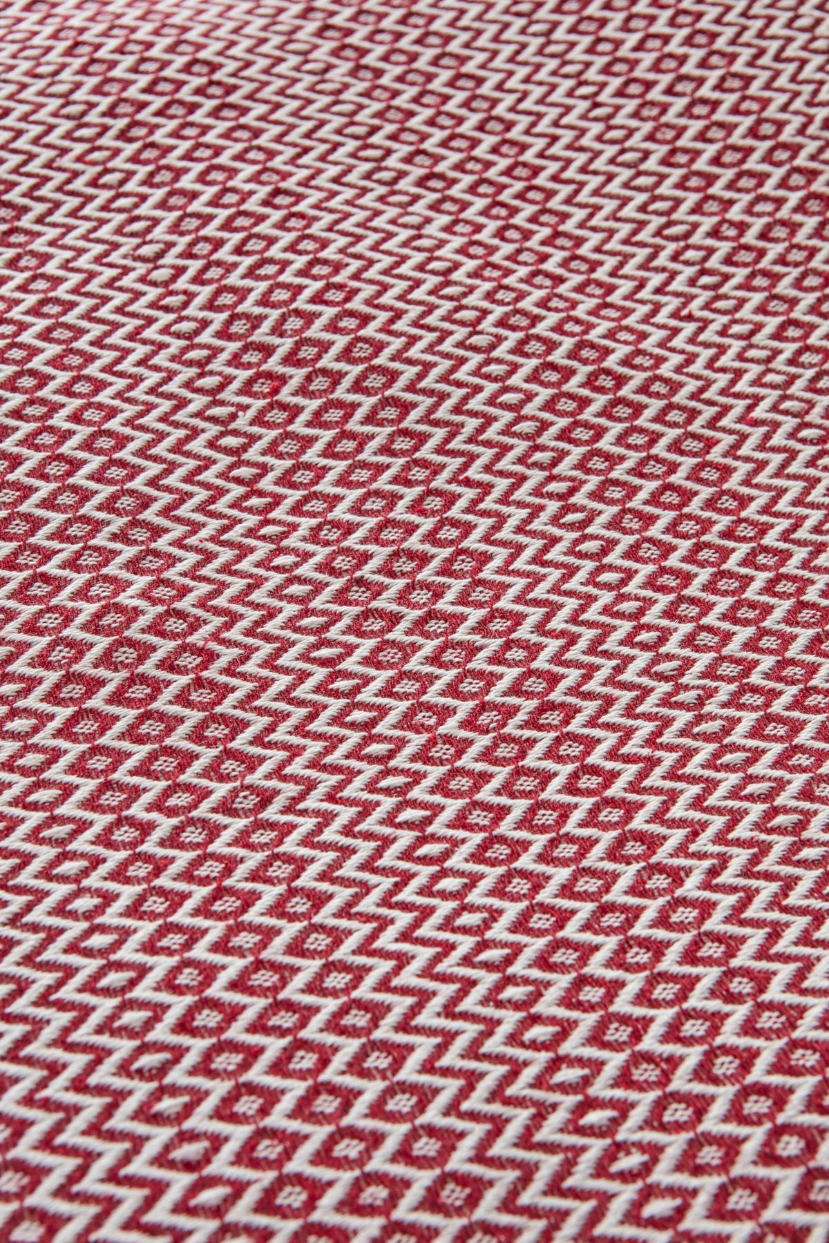 Karaca Home-Levi Claret Red Double Pike 7