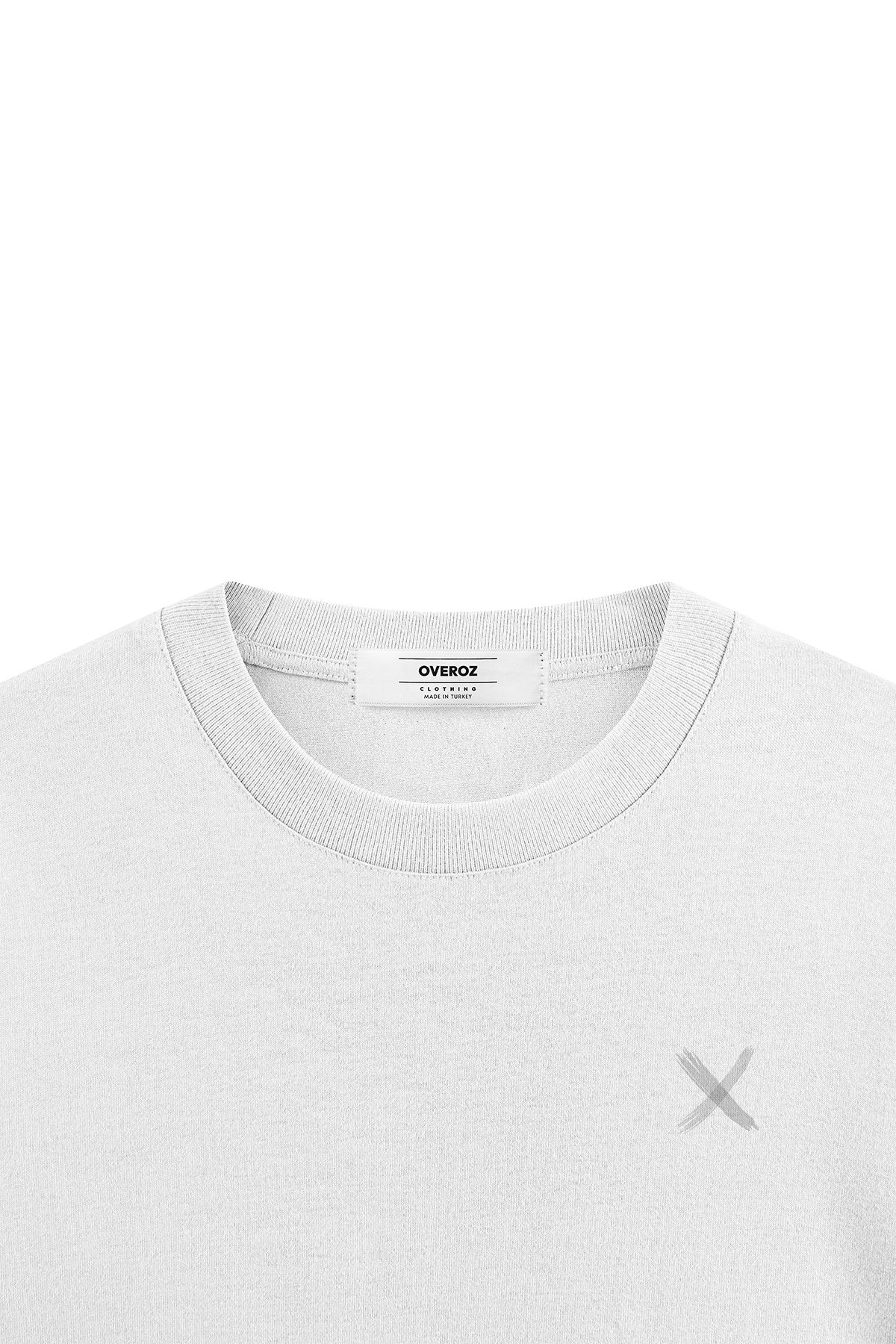 Overoz-Μπλουζάκι Back Half Oversize Model Number 1205 5