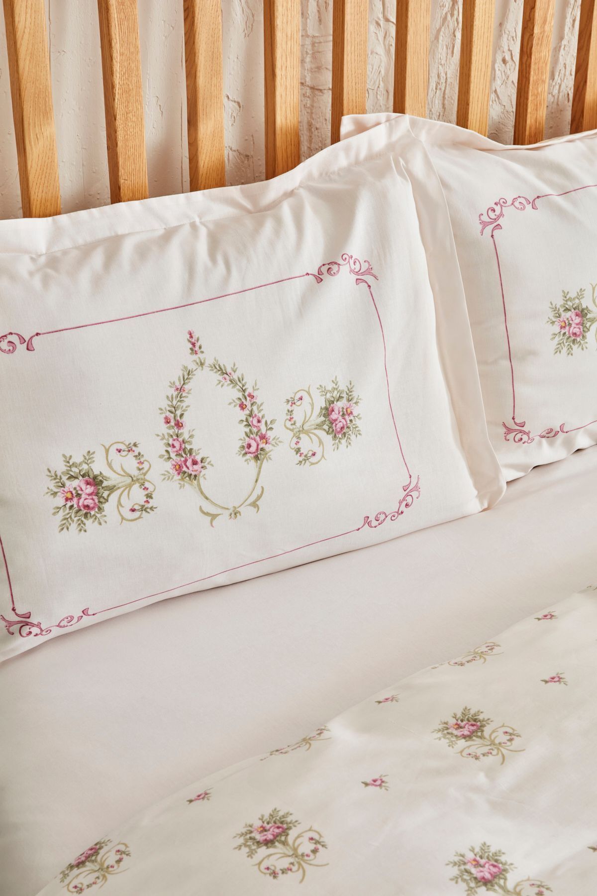 Karaca Home Alfia Pudra %100 Pamuk Çift Kişilik Nevresim Takımı fotoğrafı 7 (önizleme)