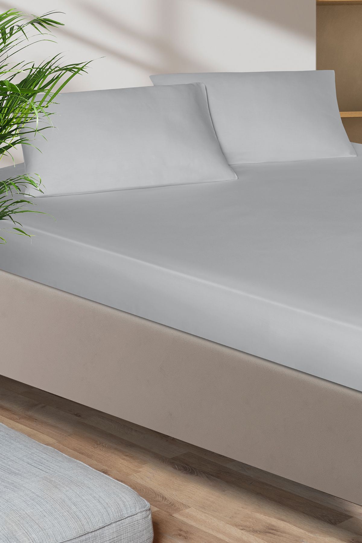 Pierre Cardin-Cotton Satin Fitted Sheet 160X200 2