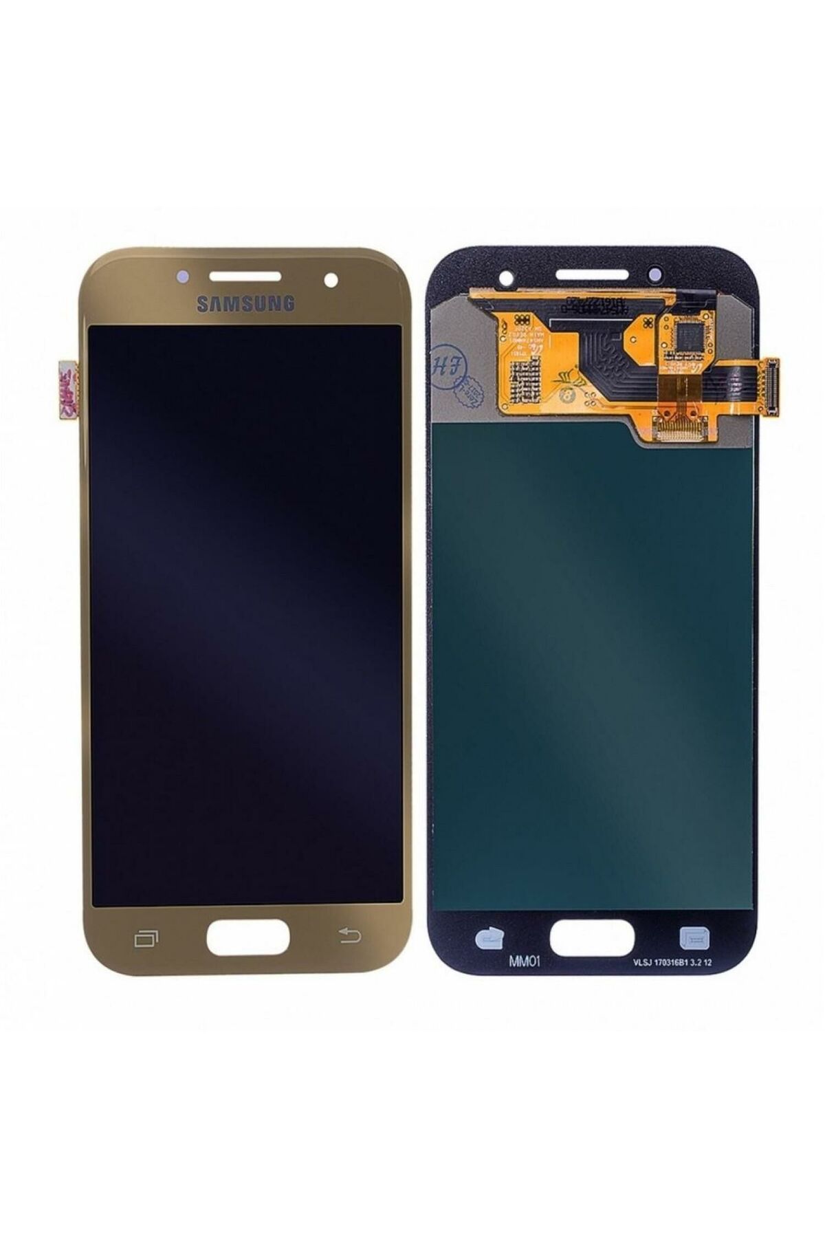 Samsung TELEFON EKRANI SAMSUNG A520 A5 2017 REVİZE GOLD