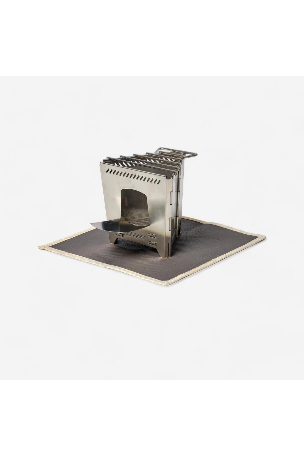 Solognac Camping Folding Firebox Furnace - Bushcraft