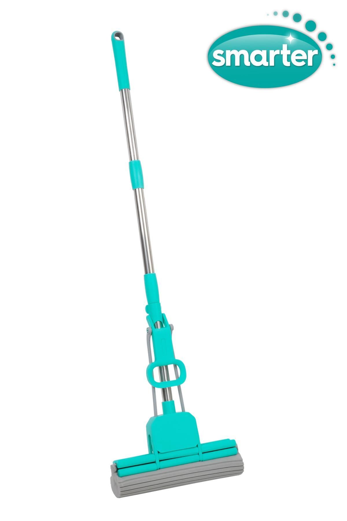SMARTER-Double Squeeze Practical Mop Practical Bucket Mop Mop Cleaning Set 3