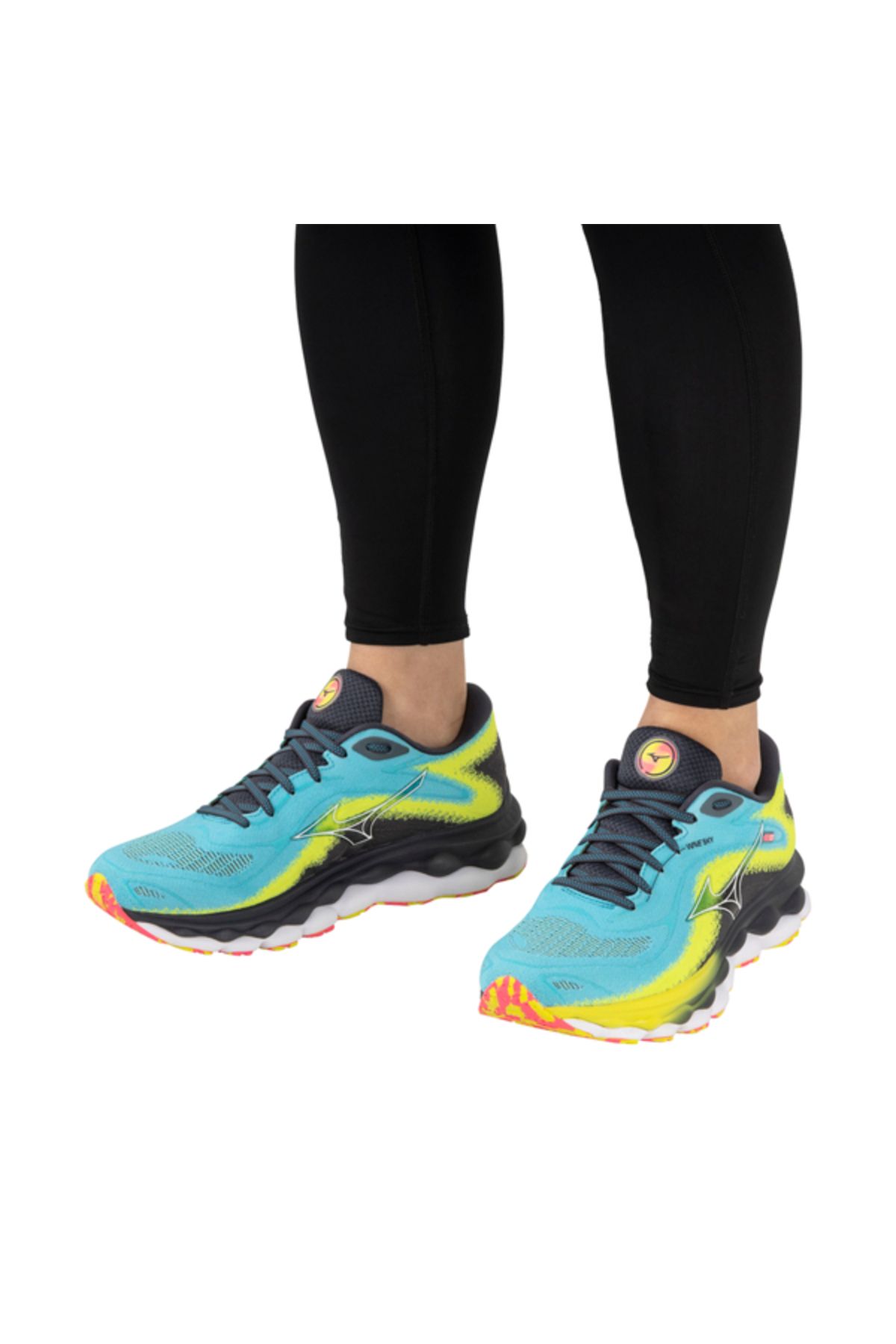 کفش دو و تمرین آبی مردانه Sky 7 رانینگ اورجینال Mizuno