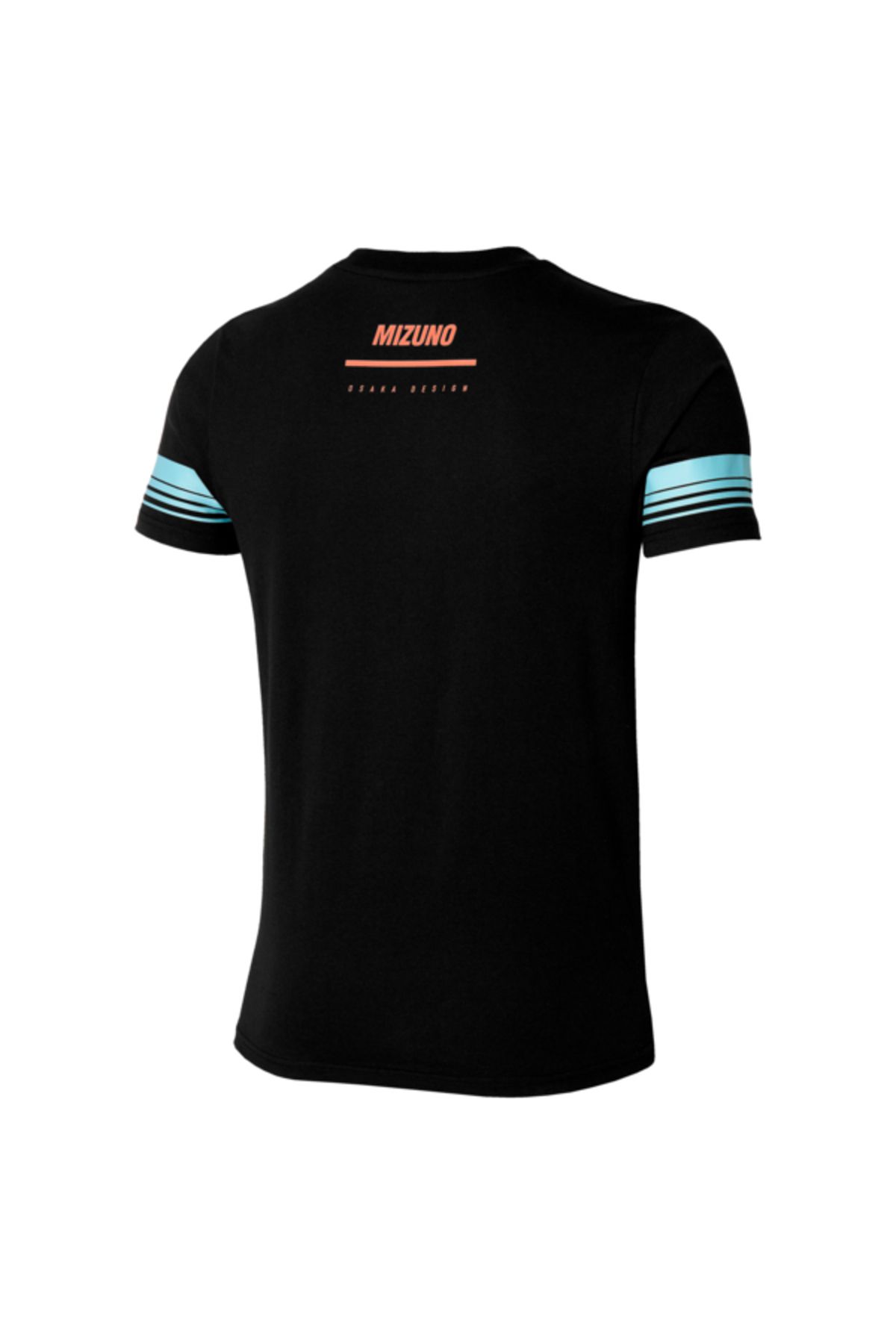 تی شرت ورزشی مشکی مردانه Athletics T Shirt Mizuno