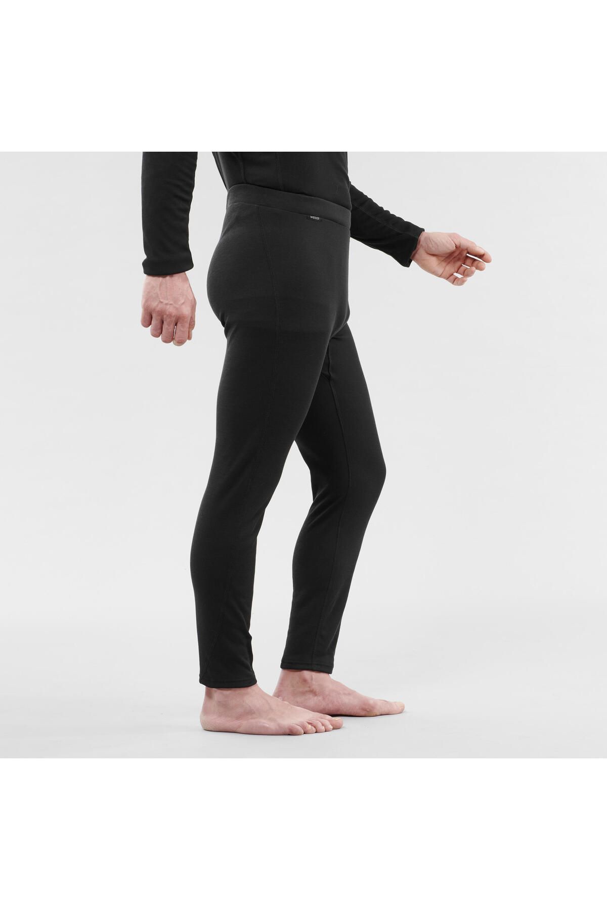 Decathlon-Men's Warm Bottom Thermal Ski Underwear Black - Bl 100 2