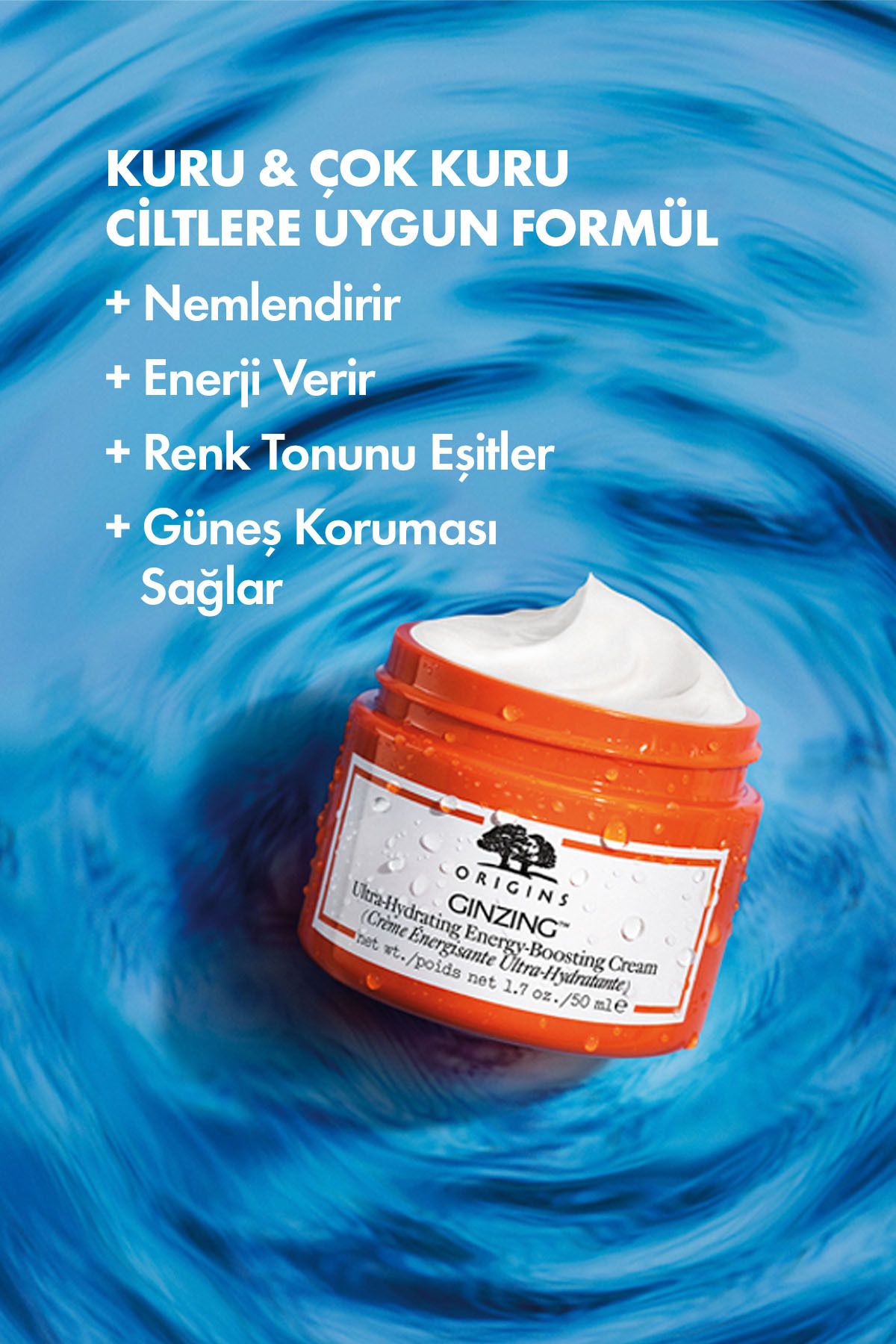 Origins Ginzing™ Olmazsa Olmazları Seti: C Vitamini Içeren Yoğun Nemlendirici 50 ml & Göz Kremi 15 ml-2