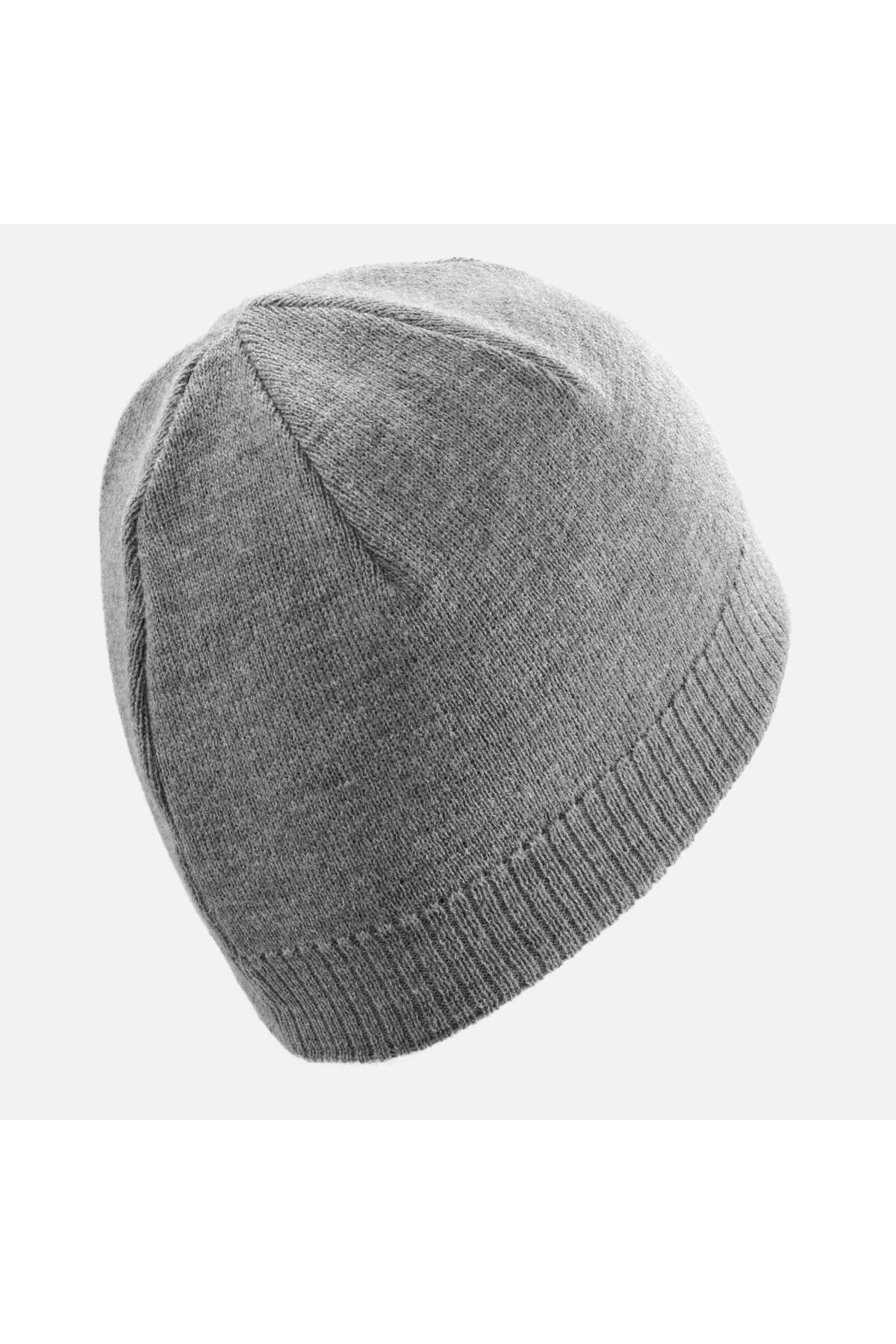 Decathlon-Adult Ski Beanie - Light Gray - Simple 6