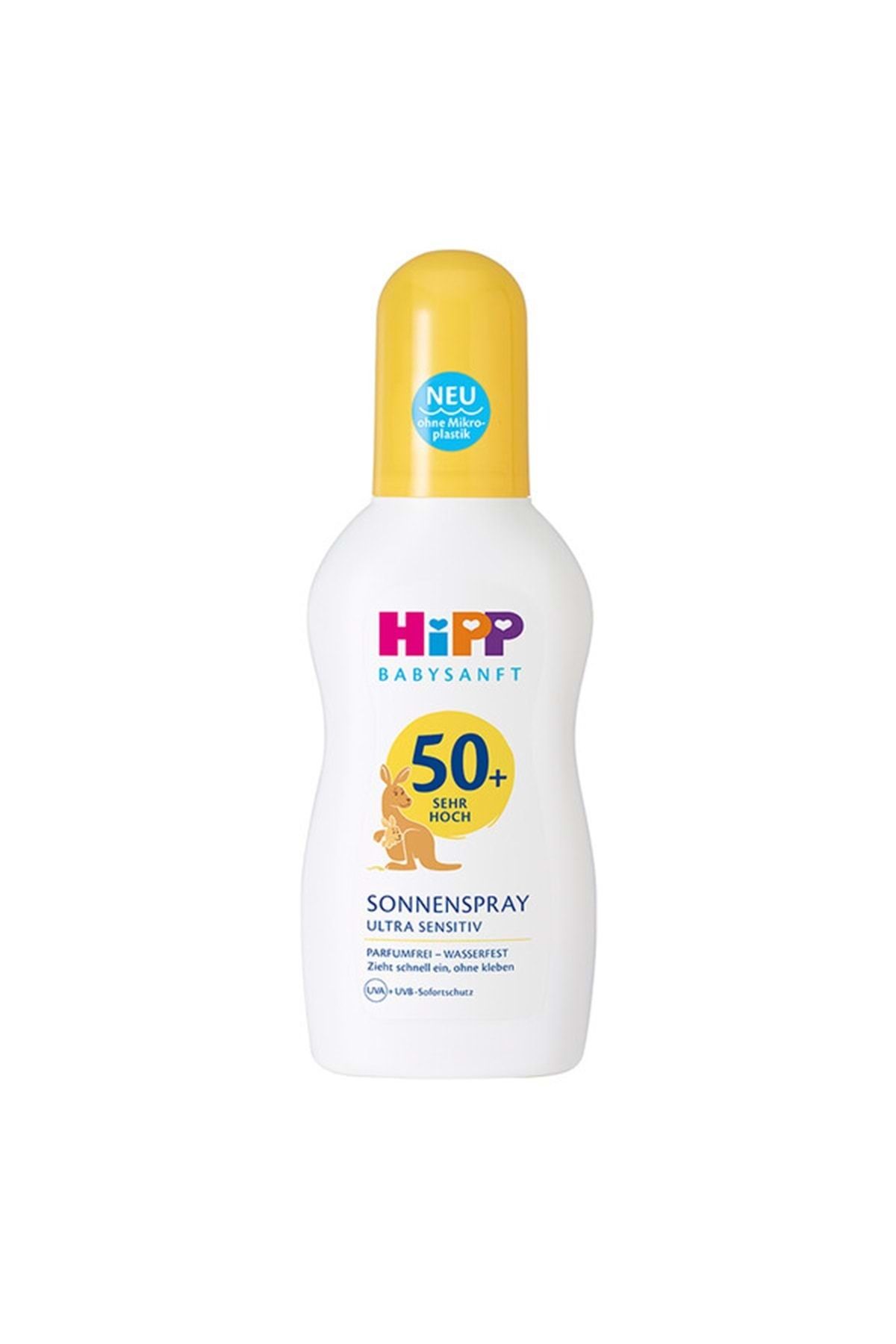 Hipp Babysanft Sprey Güneş Kremi Sonnenspray 50 Faktör Ultra Sensıtıv 150ml Sprey