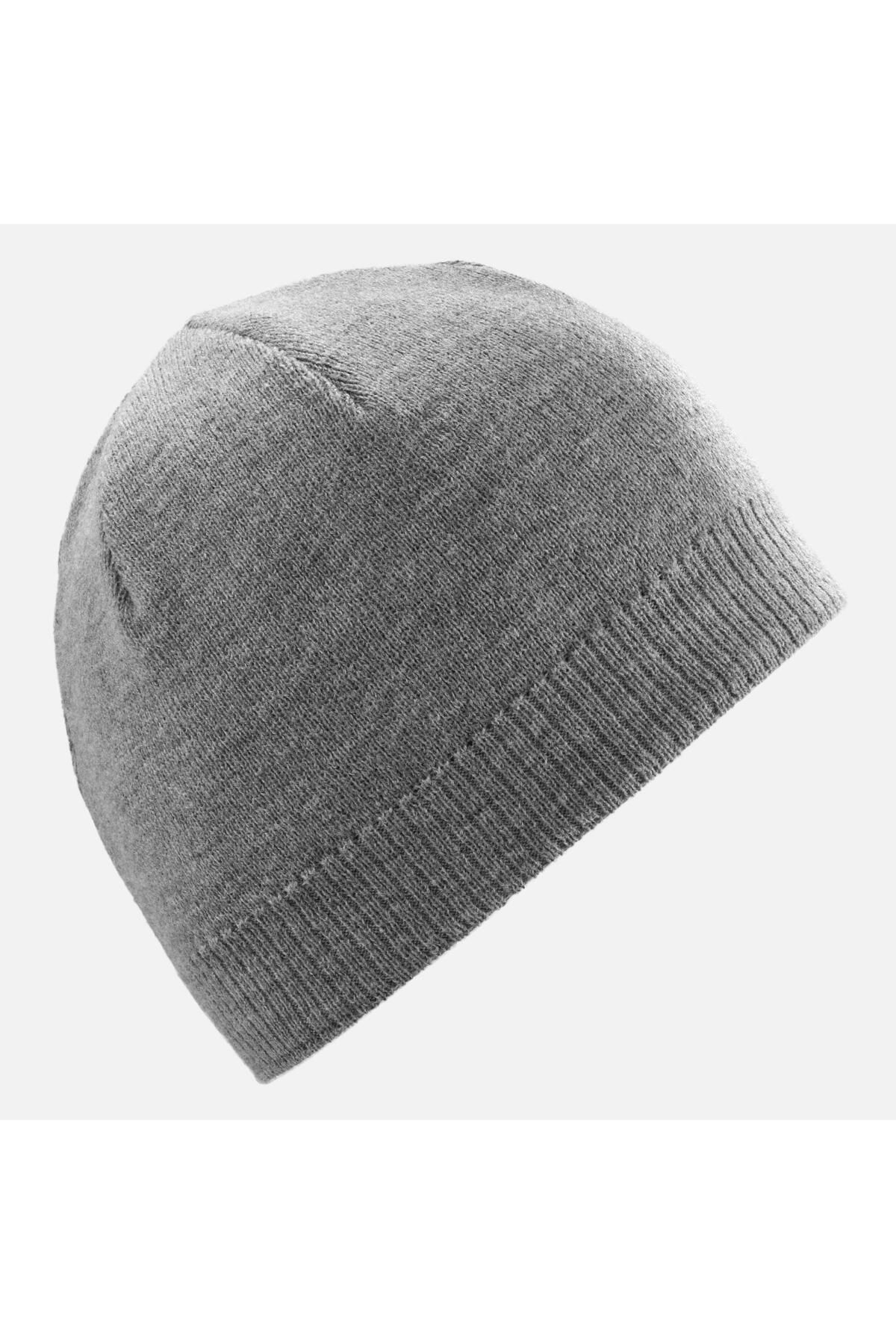 Decathlon-Adult Ski Beanie - Light Gray - Simple 5