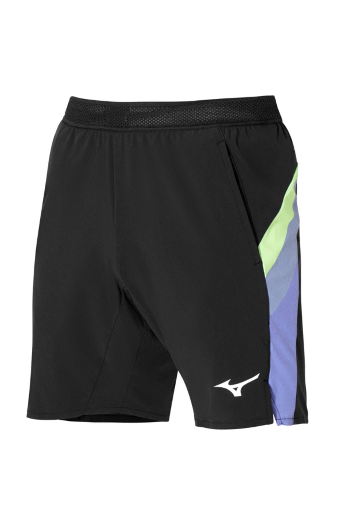 MIZUNO-Amplify Release 8 Men's Black Patterned Shorts 1