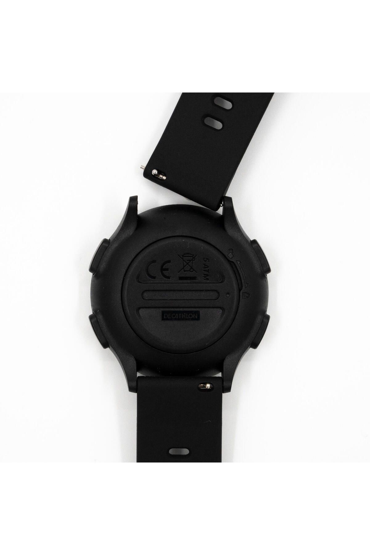 Decathlon-Waterproof Running Clock with Stopwatch - Black - W500m 5