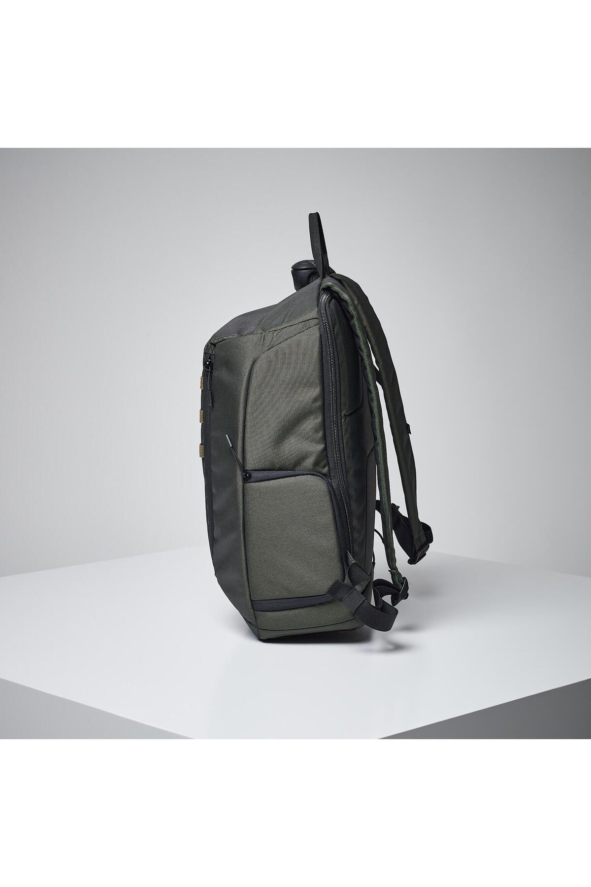 کیف ورزشی سبز مردانه و زنانه کوله پشتی شکار مشاهده طبیعت 20 لیتر 100 Decathlon
