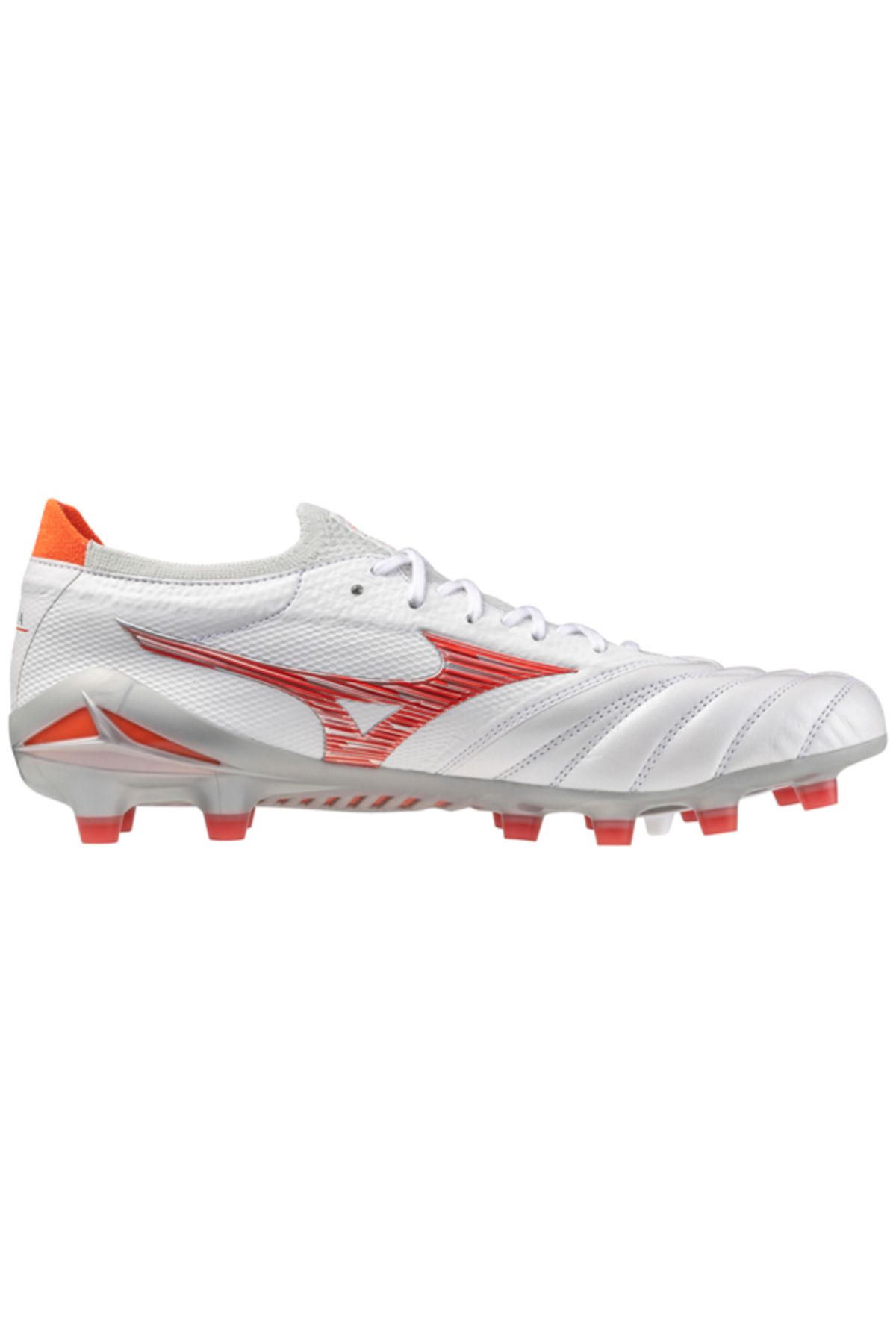 کفش فوتبال مردانه MIZUNO Morelia Neo 4 Beta Japan سفید / قرمز