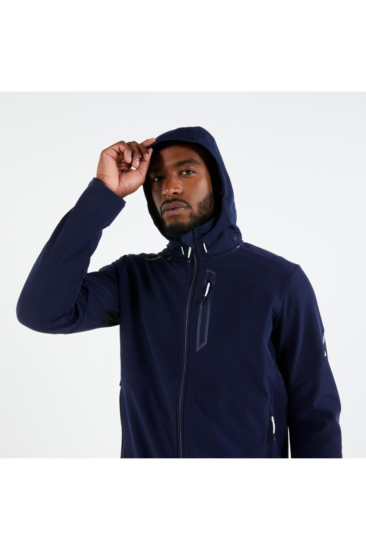 کاپشن ورزشی آبی مردانه کت قایقرانی 900 اورجینال Decathlon