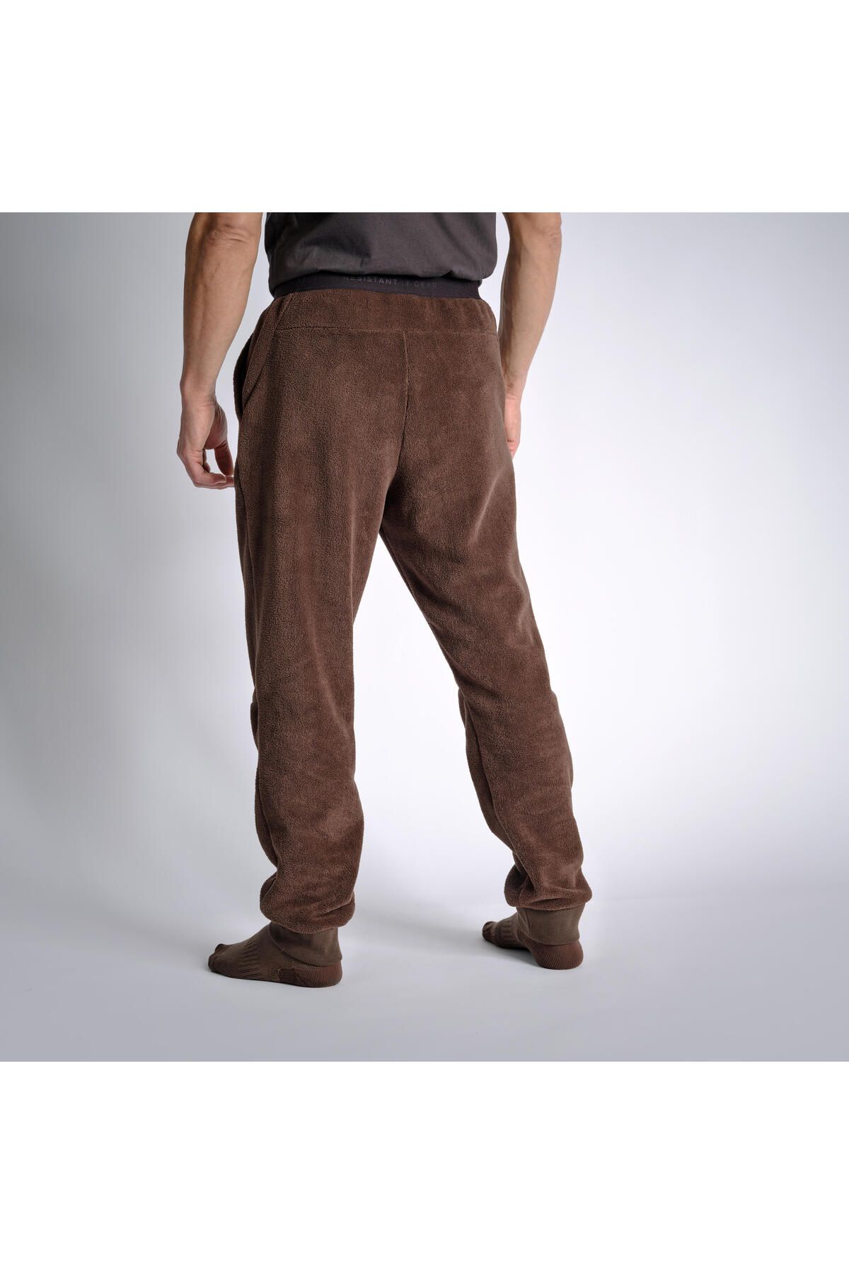 Decathlon-Brown Fleece Bottom Underwear for Hunting and Nature Observation - 500 2