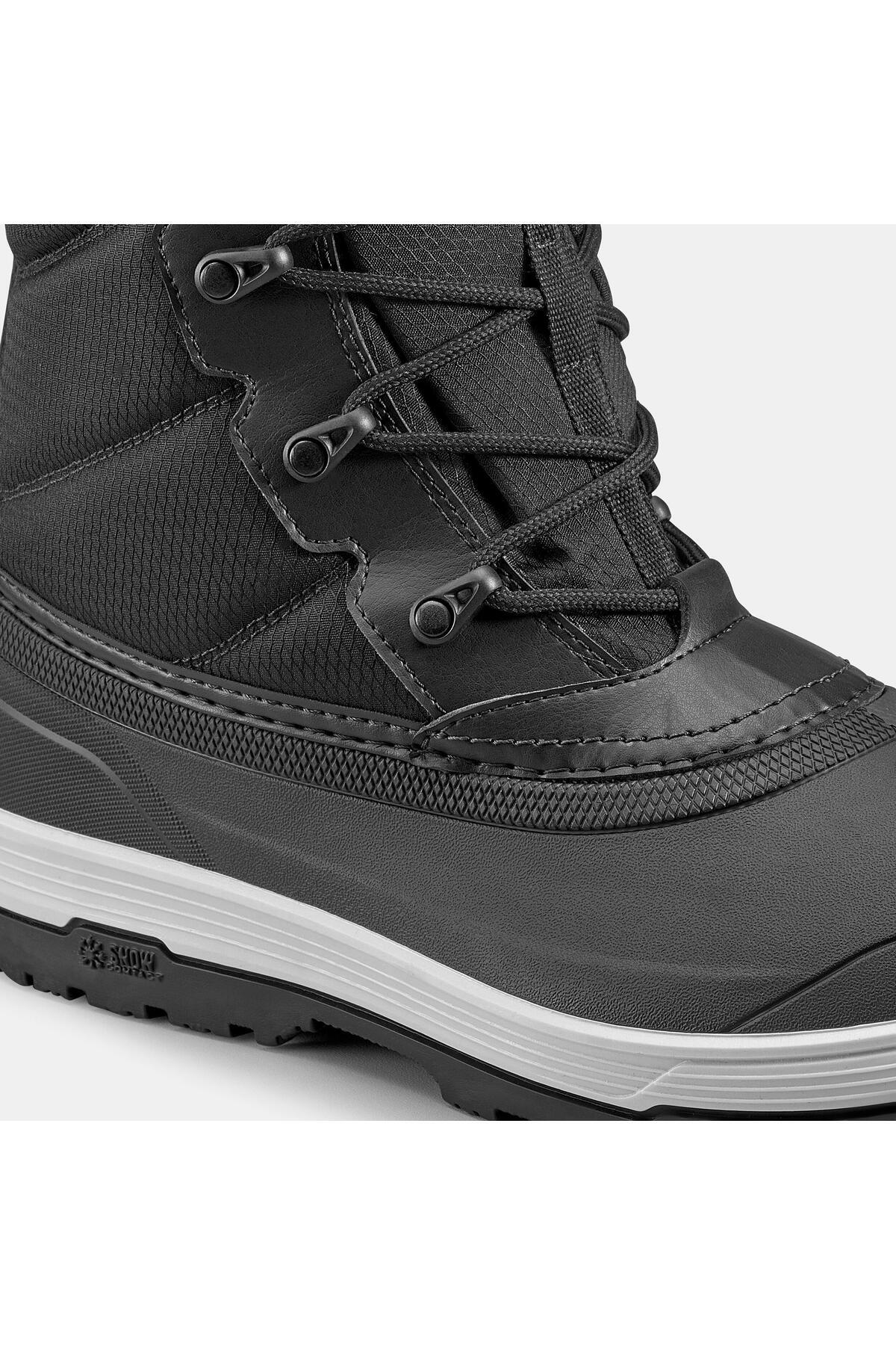 Decathlon Quechua Erkek Outdoor Kar Botu - Siyah - NH500 High görsel 5
