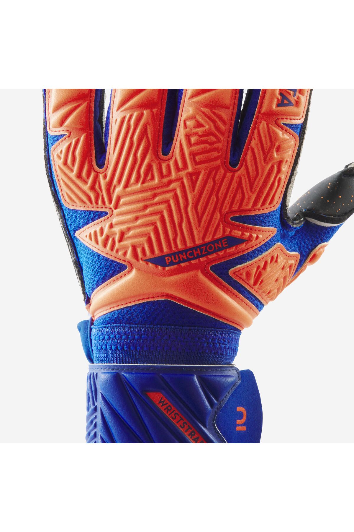 Decathlon-Ef500 Viralto - Child Keeper Gloves, Orange / Blue 6