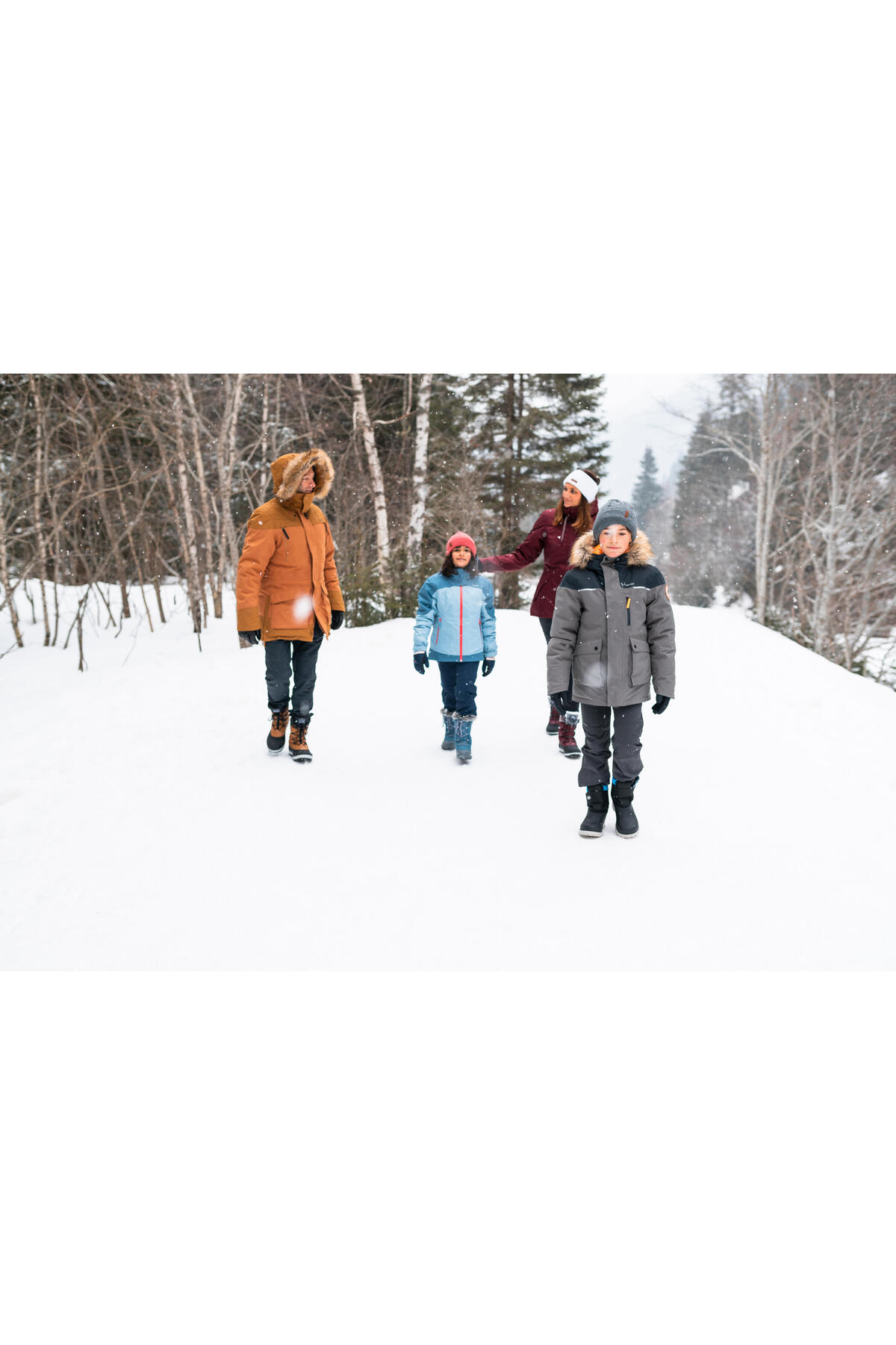 Decathlon Quechua Erkek Outdoor Kar Botu - Siyah - NH500 High görsel 7
