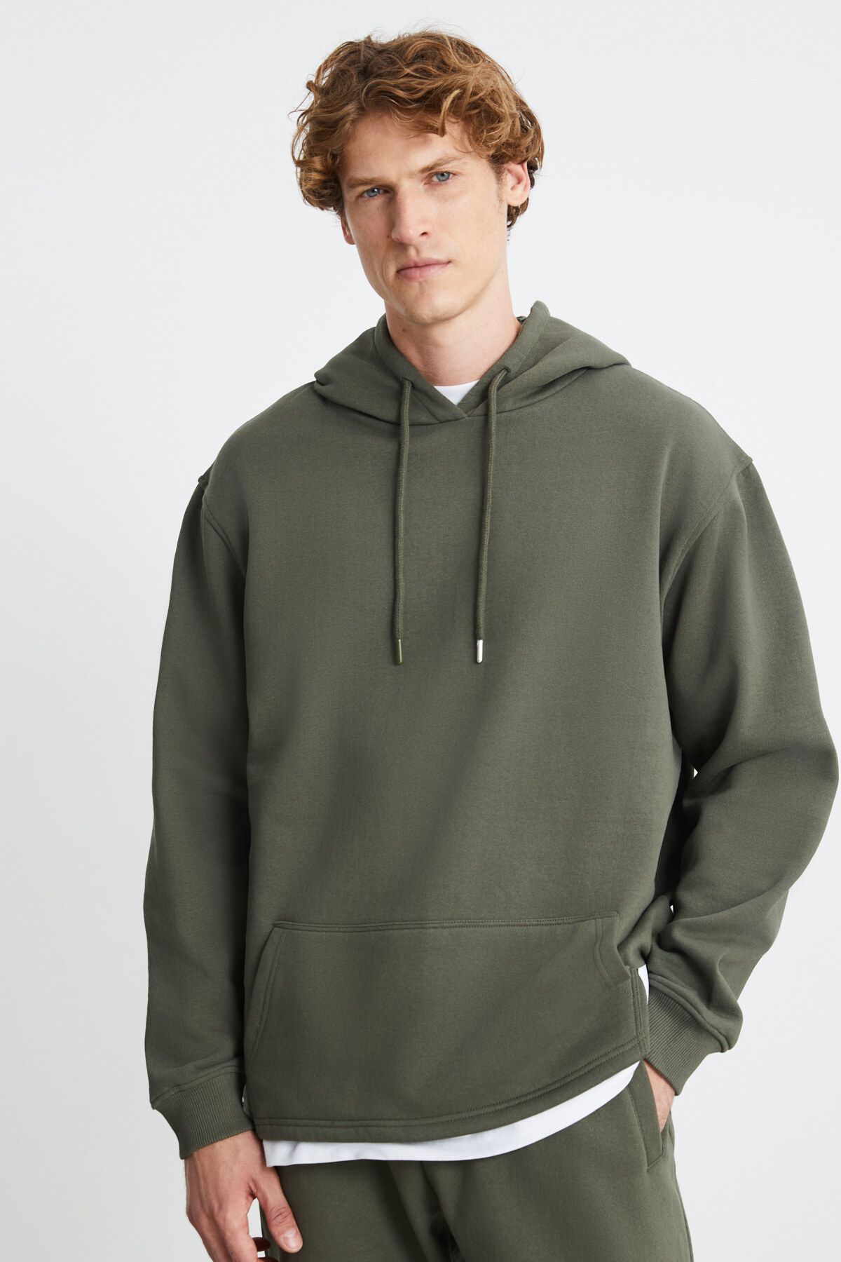 GRIMELANGE-Helder Men's Khaki Tracksuit Set 4