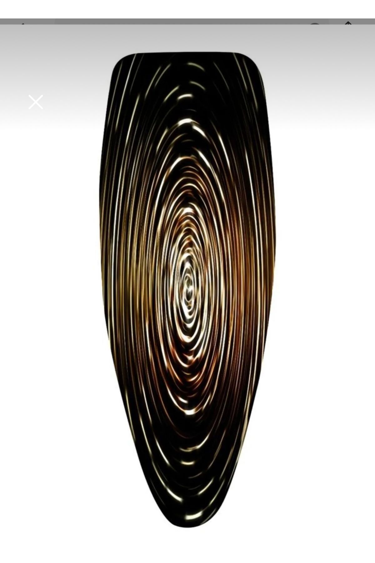 GERCELLA Masă De Călcat Din Cupru De Lux 50x135 Cm - Husă Din Pânză (husă De Călcat Electromică) - 135 x 50
