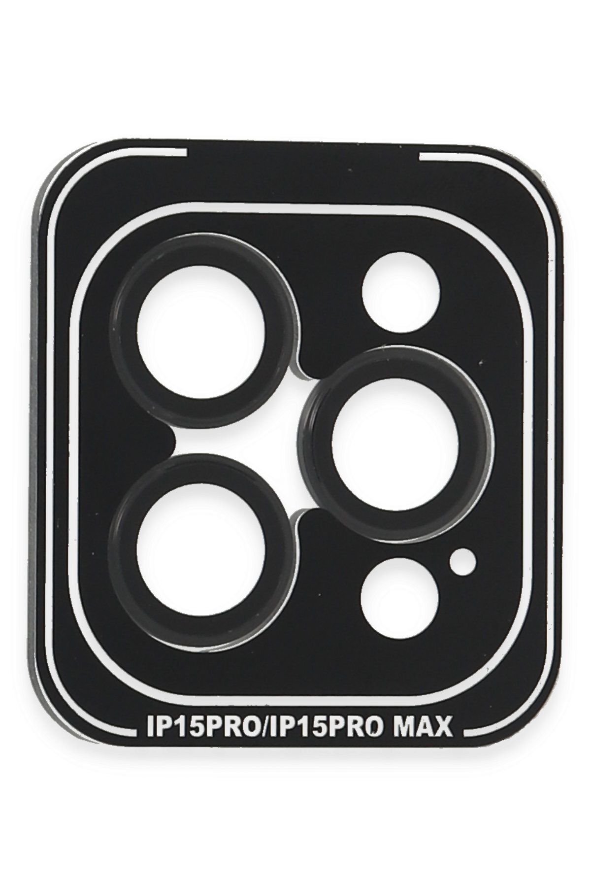 Joko iPhone 15 Pro Max PVD Metal Kamera Lens - Siyah HNZRN