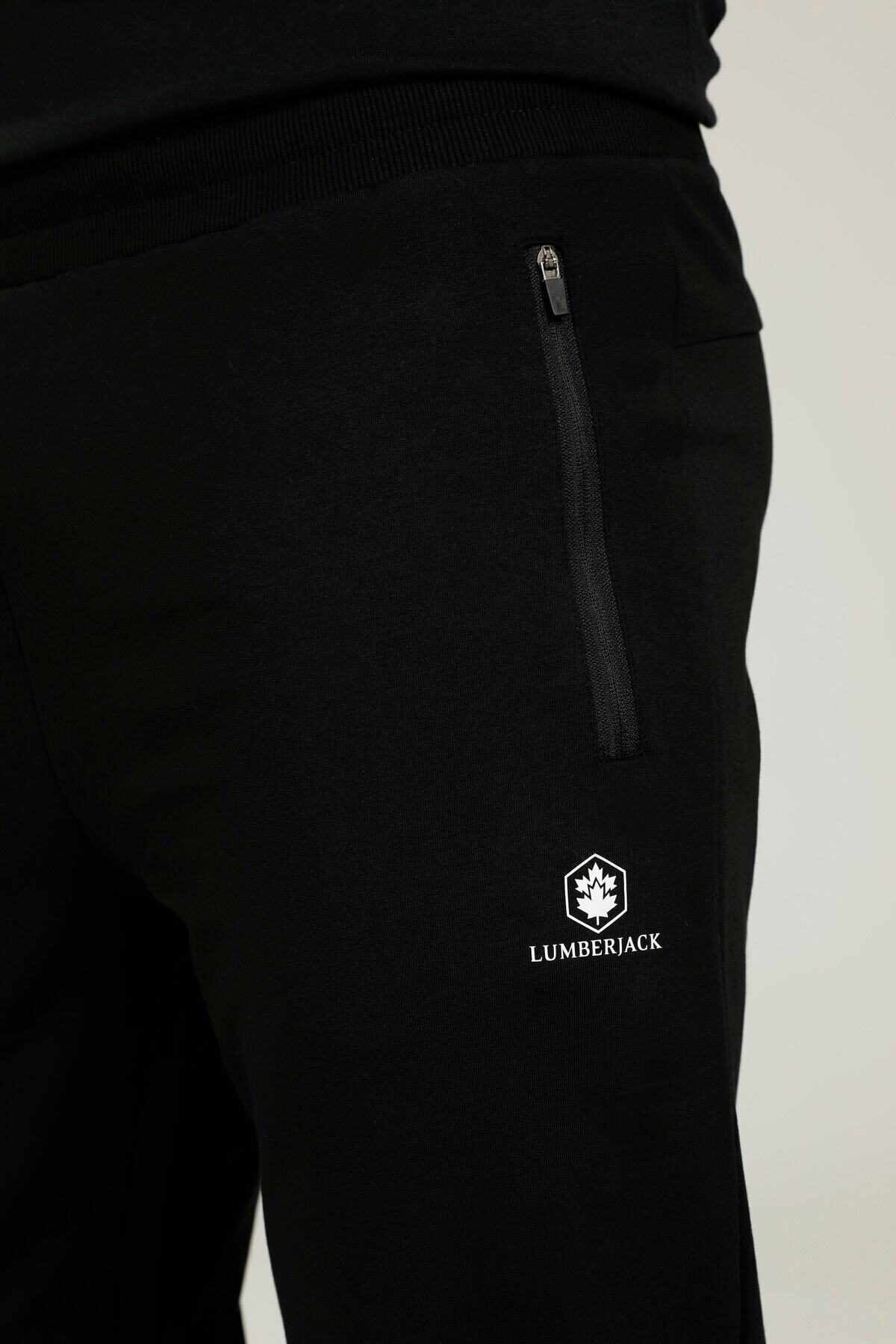 شلوار ورزشی مردانه راسته فاق نرمال | لامبرجک Lumberjack CT121 BASIC TRACK PANTS 2 - تصویر 4