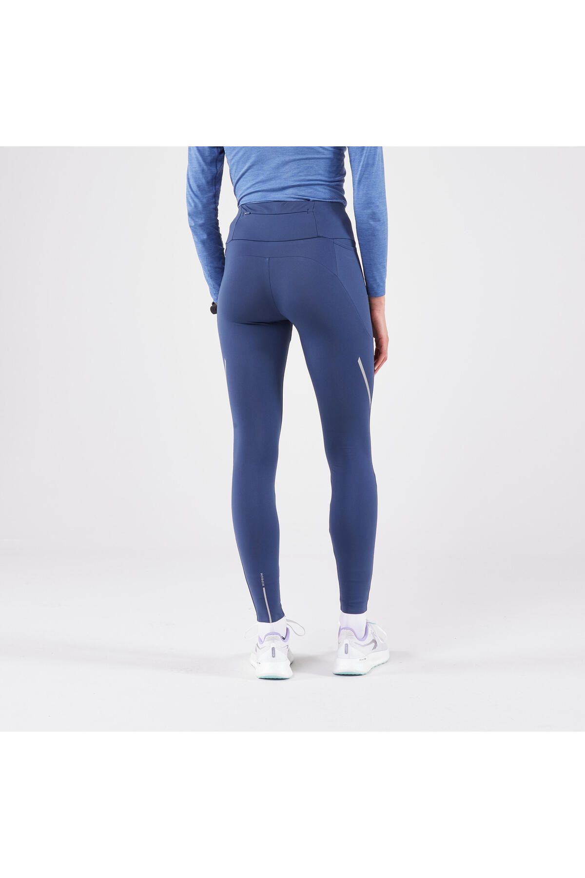 Decathlon-Women's Running Tights - Blue - Kiprun Run 500 Warm 3