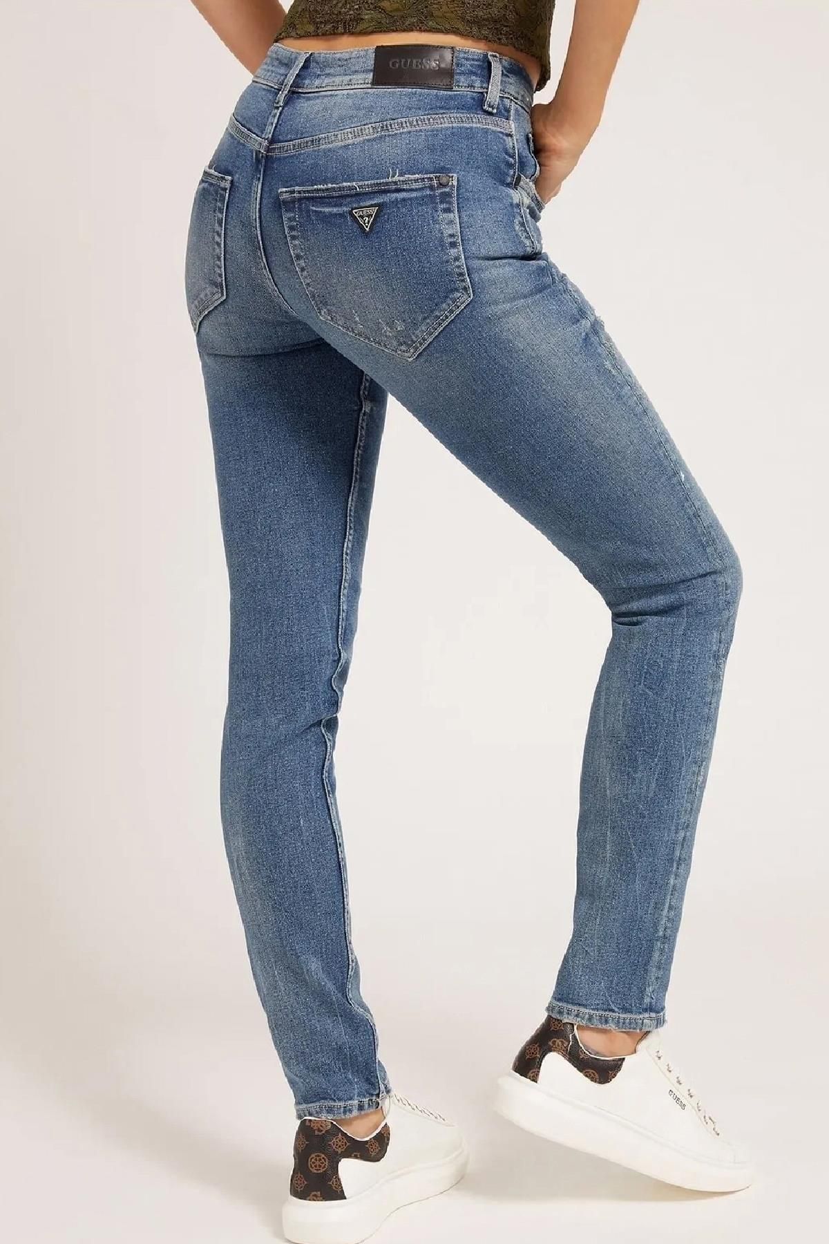 Guess-Pantaloni de denim skinny pentru femei Starlette W1YA84D46X7 6