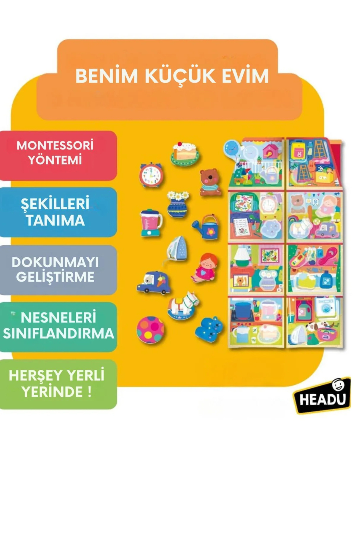 Headu Montessori Benim Küçük Evim (my Little House ) - 2. fotoğrafı 4 (önizleme)