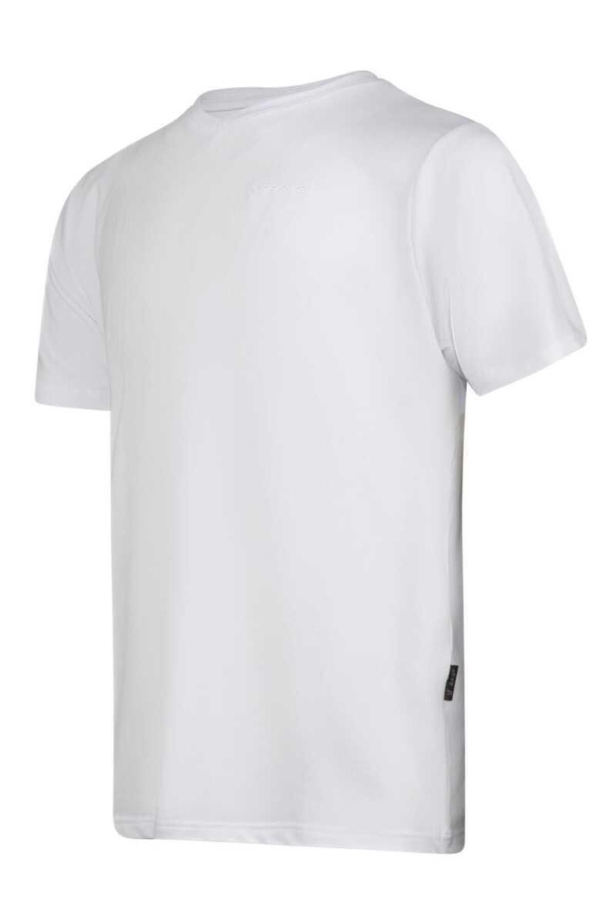 2AS-Ανδρικό μπλουζάκι Victor Viloft V Neck Vıcmfbss24 4