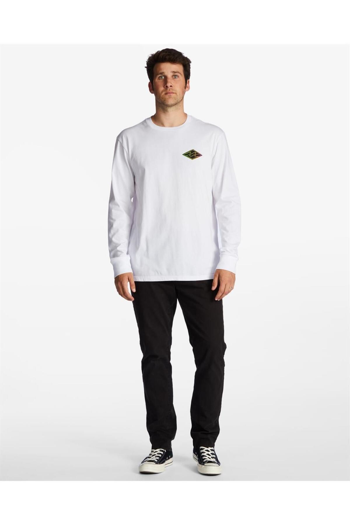 BİLLABONG-Tricou pentru bărbați Billabong Crayon Wave Ls ABYZT01719 2