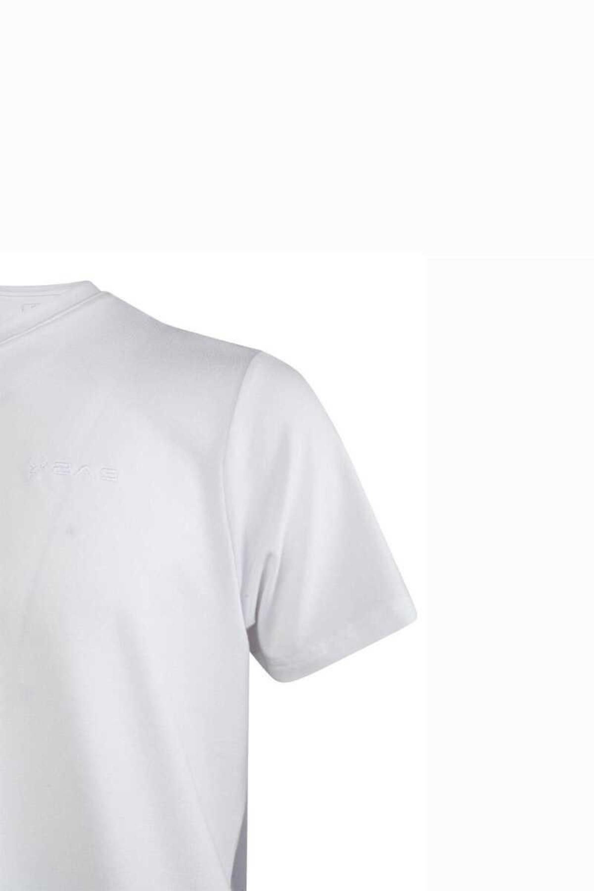 2AS-Ανδρικό μπλουζάκι Victor Viloft V Neck Vıcmfbss24 3